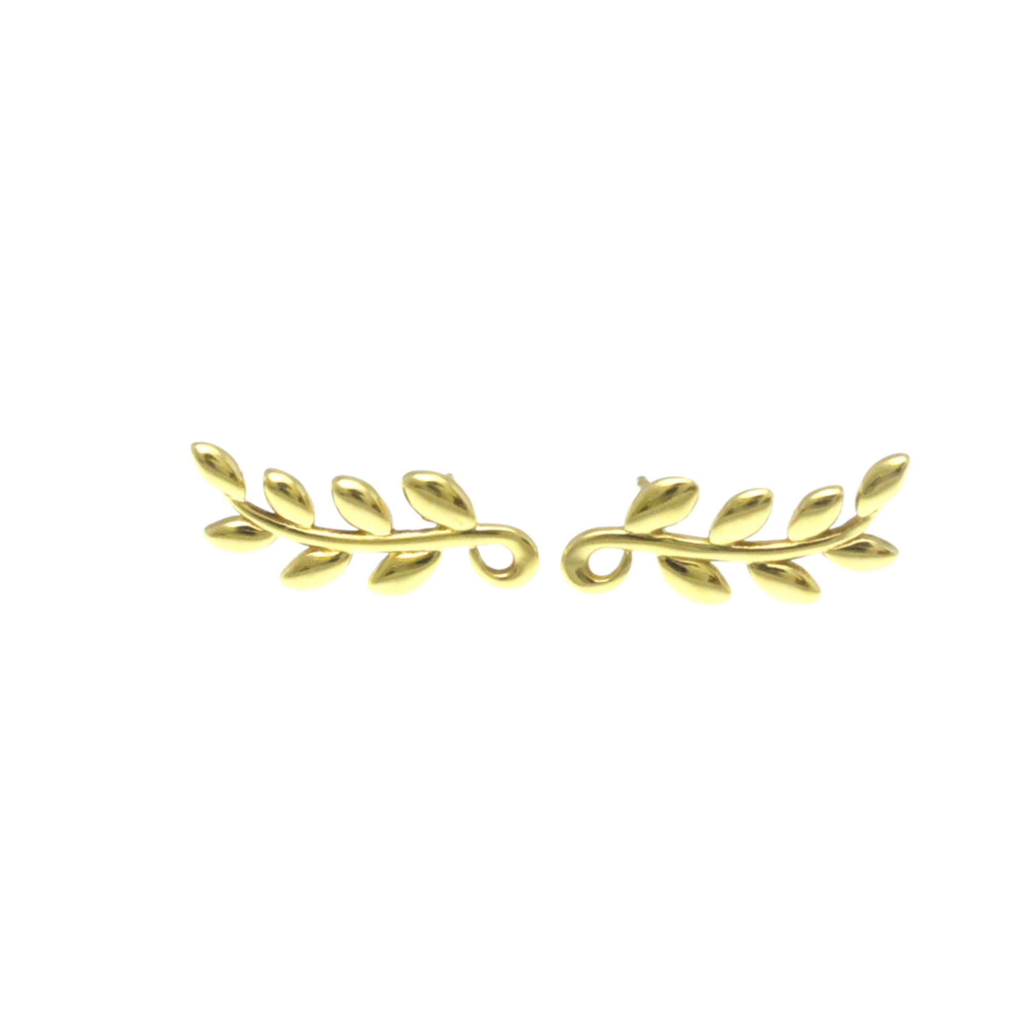 Earrings Stud 18K Yellow Gold