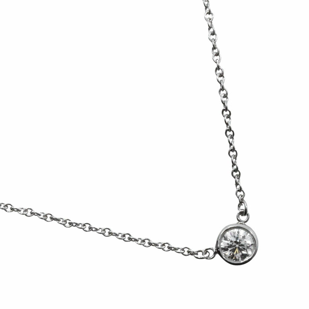 Elsa Peretti Pendant Necklace Platinum 5mm
