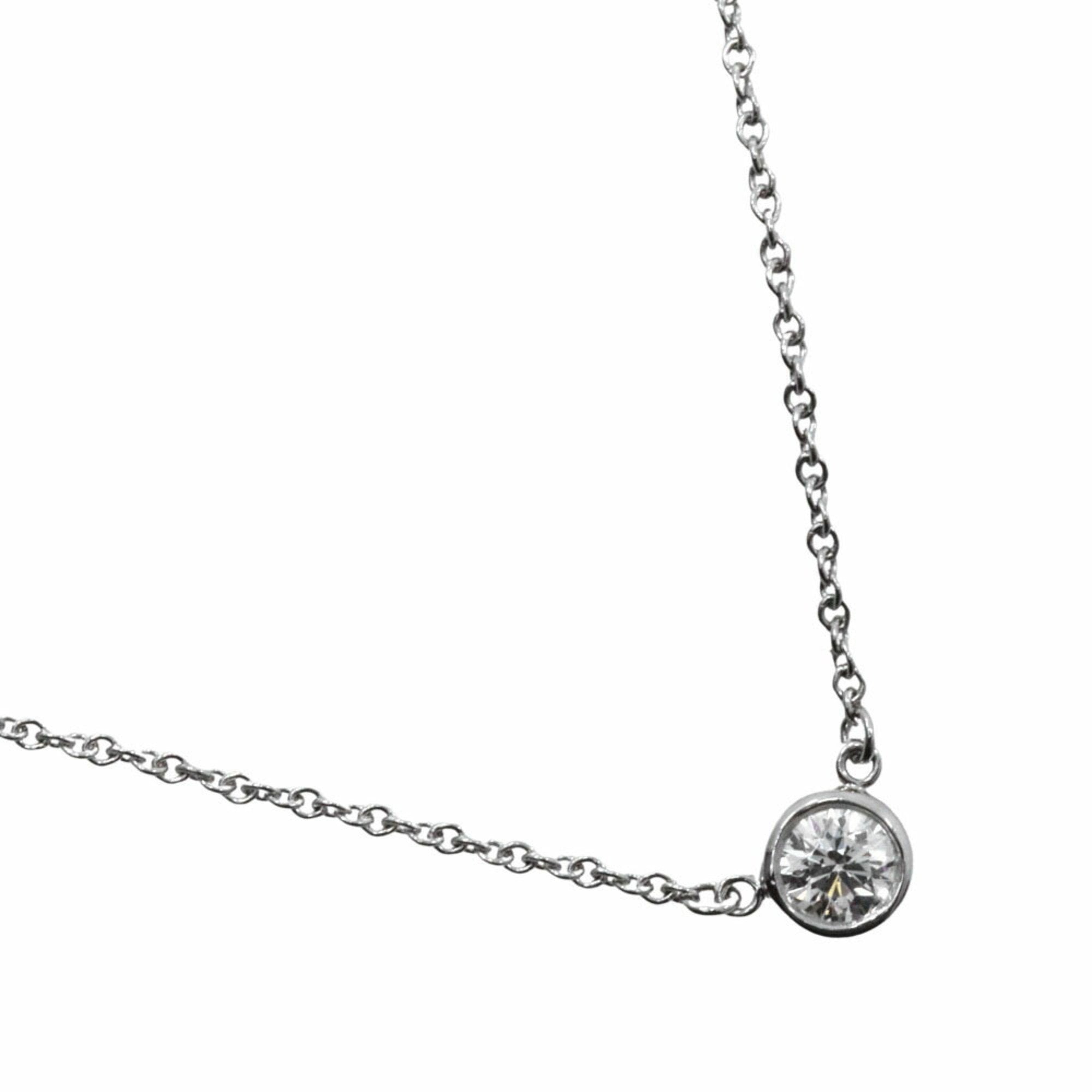 Elsa Peretti Pendant Necklace Platinum 5mm