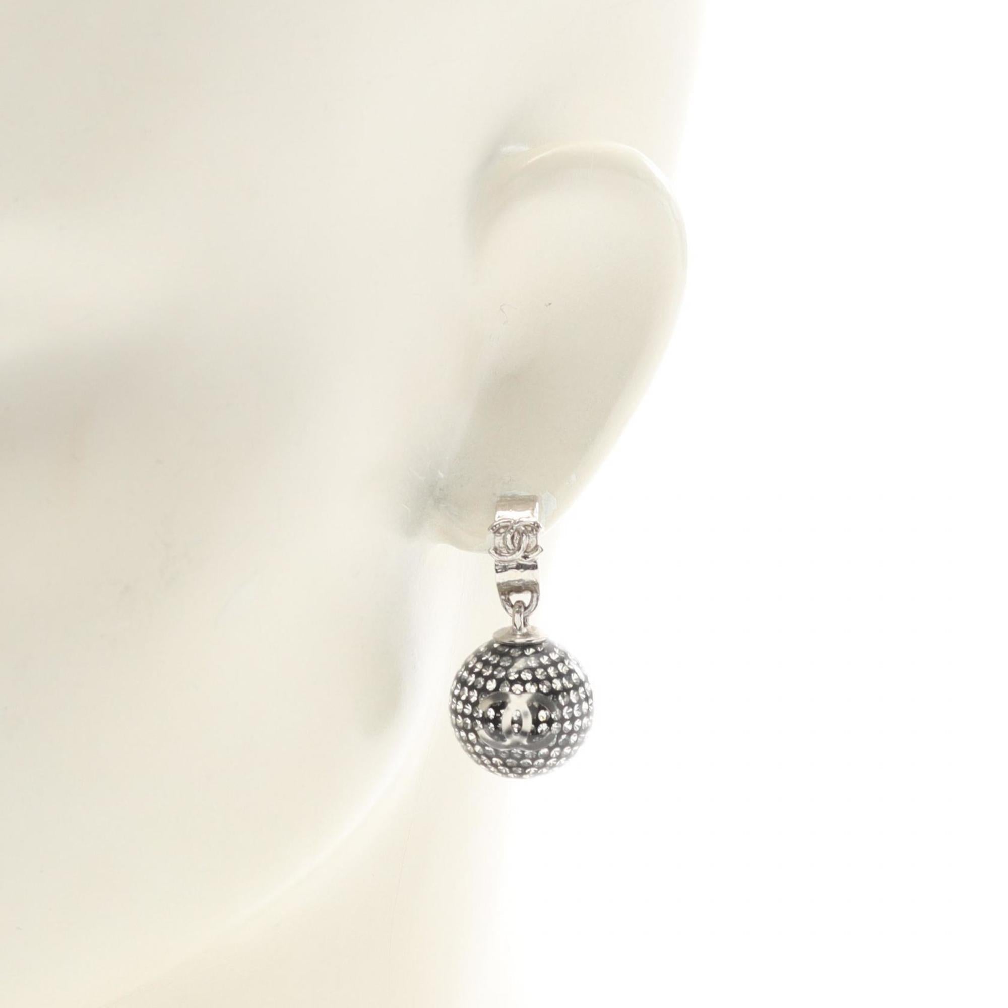 CC Logo Earrings Sterling Silver