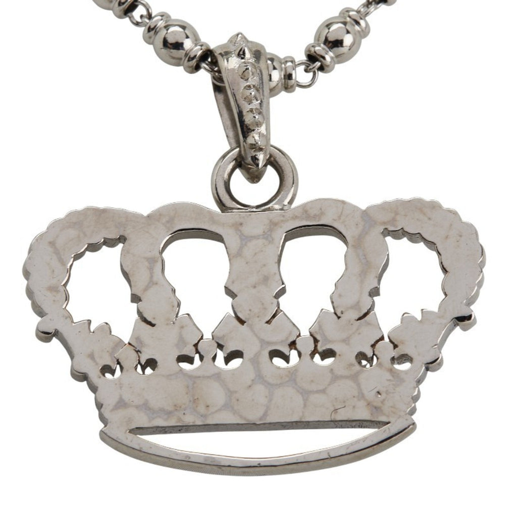 Pendant Necklace Metal With Rhinestone