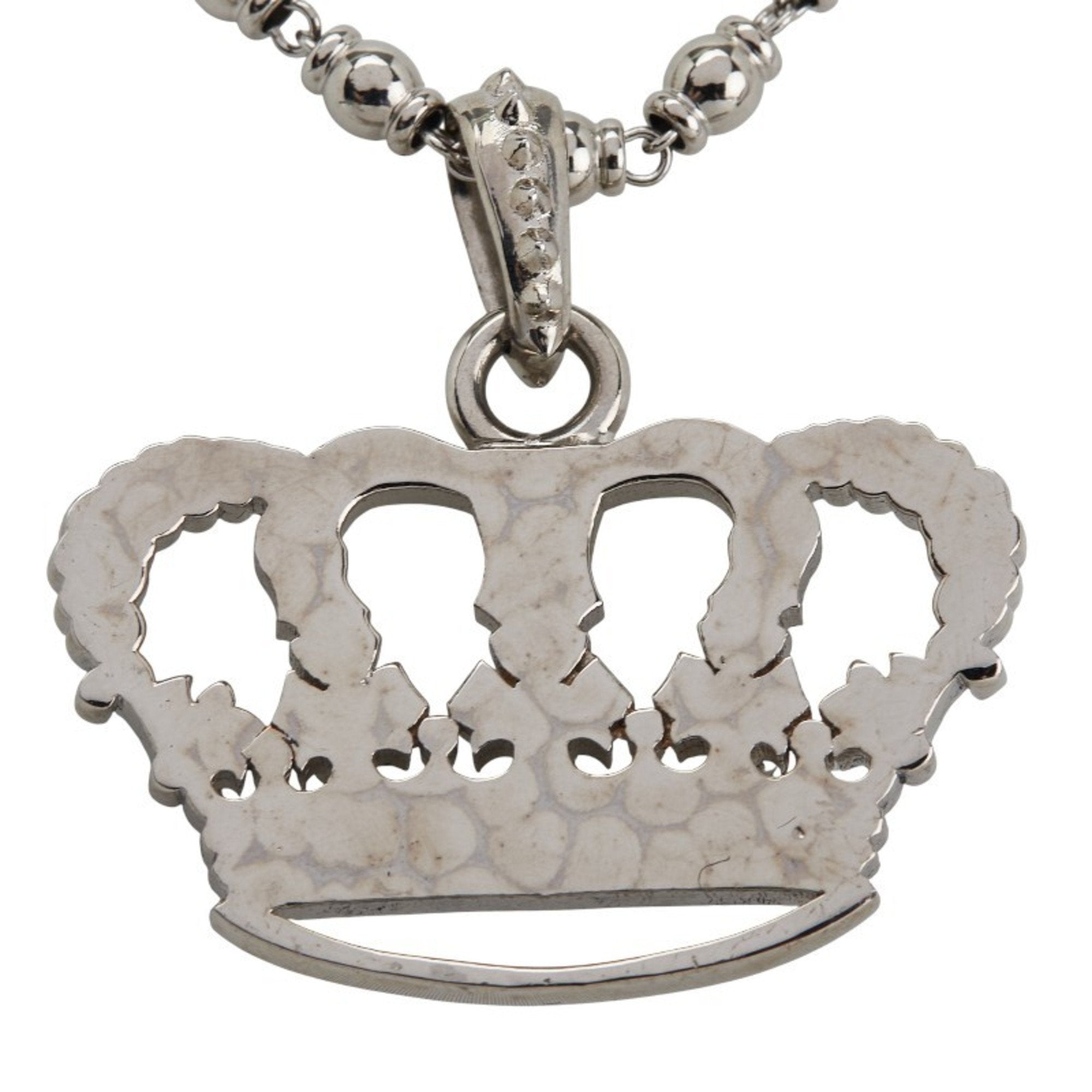 Pendant Necklace Metal With Rhinestone