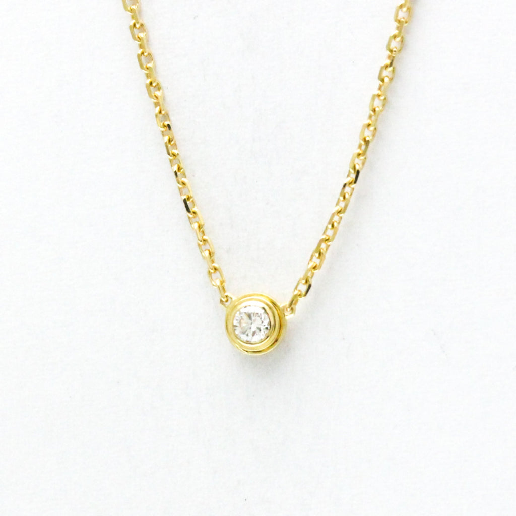 Pendant Necklace 18K Yellow Gold with Diamond