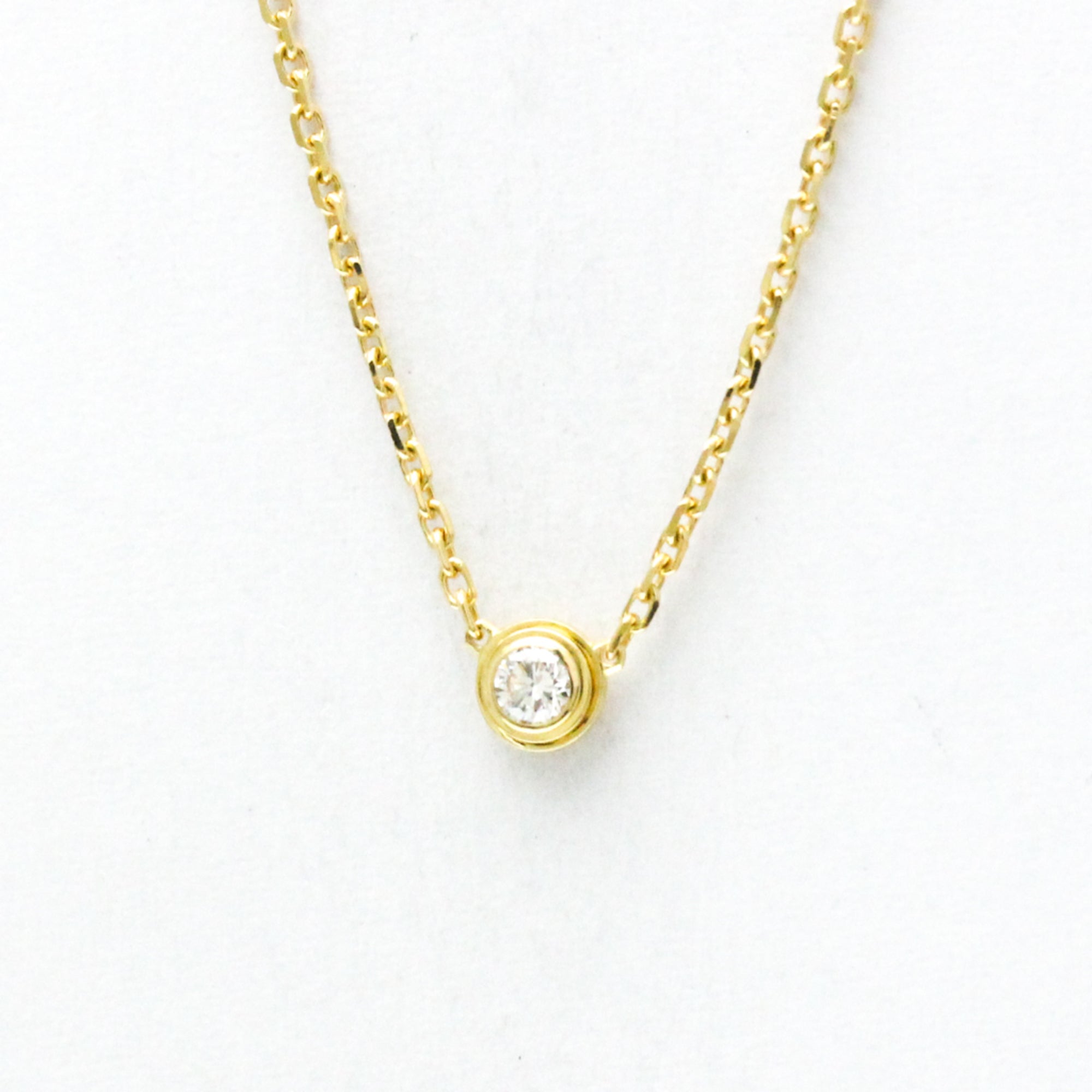 Pendant Necklace 18K Yellow Gold with Diamond
