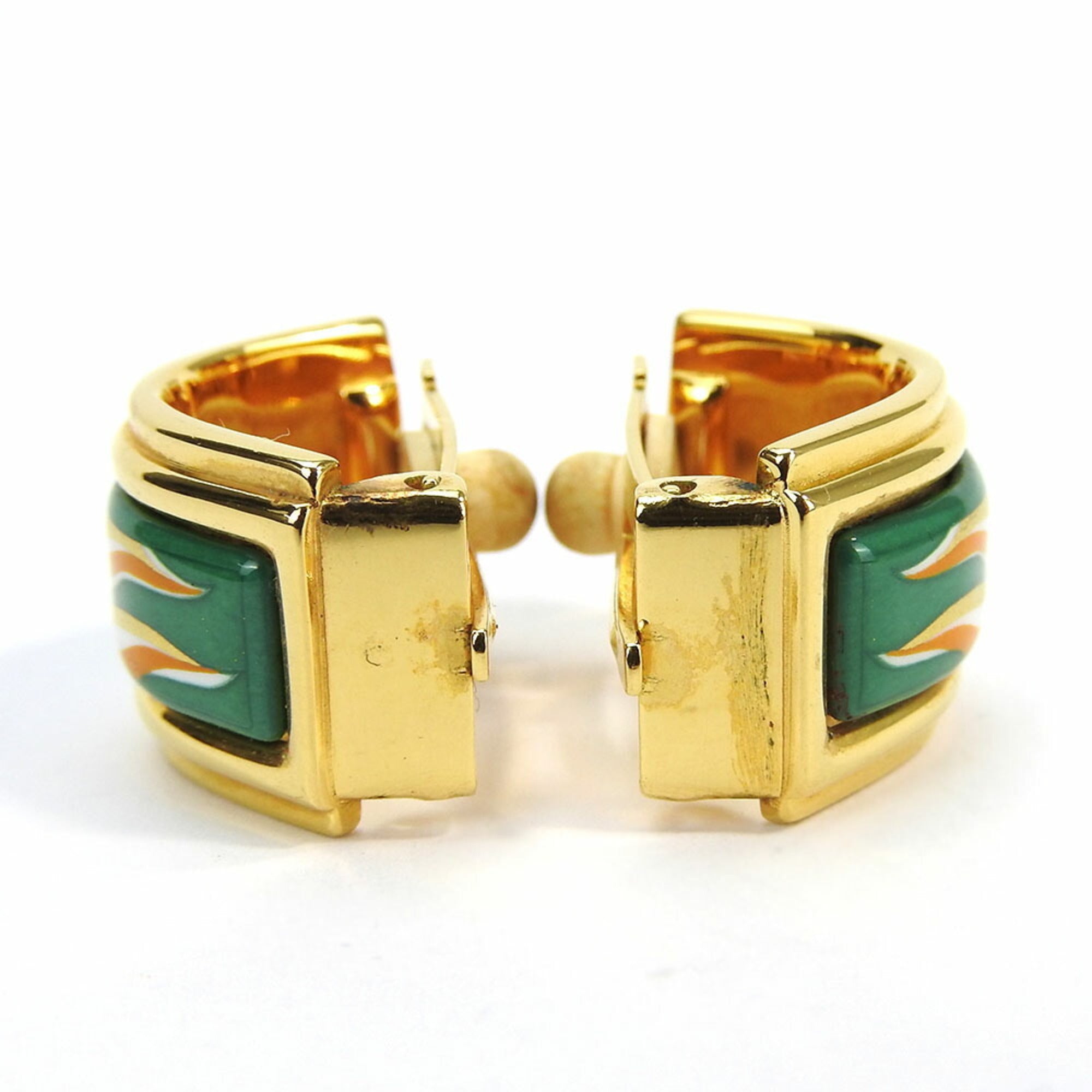 Kara Earrings Cloisonné and Enamel and Metal