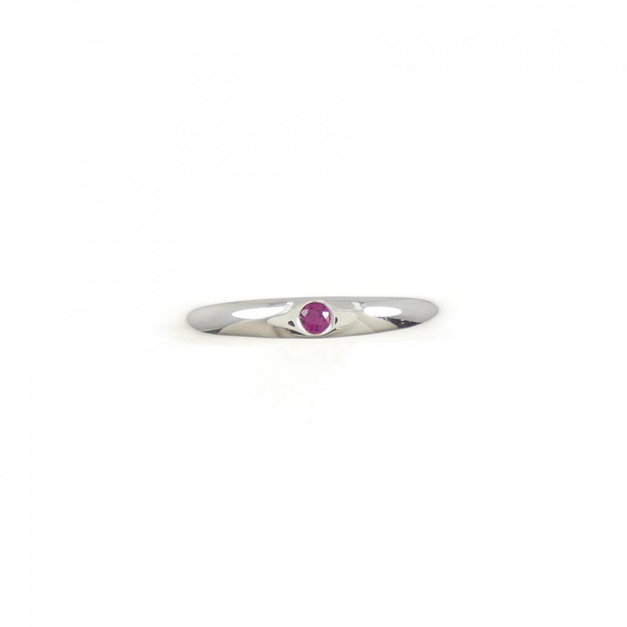 Ring Sterling Silver With Ruby