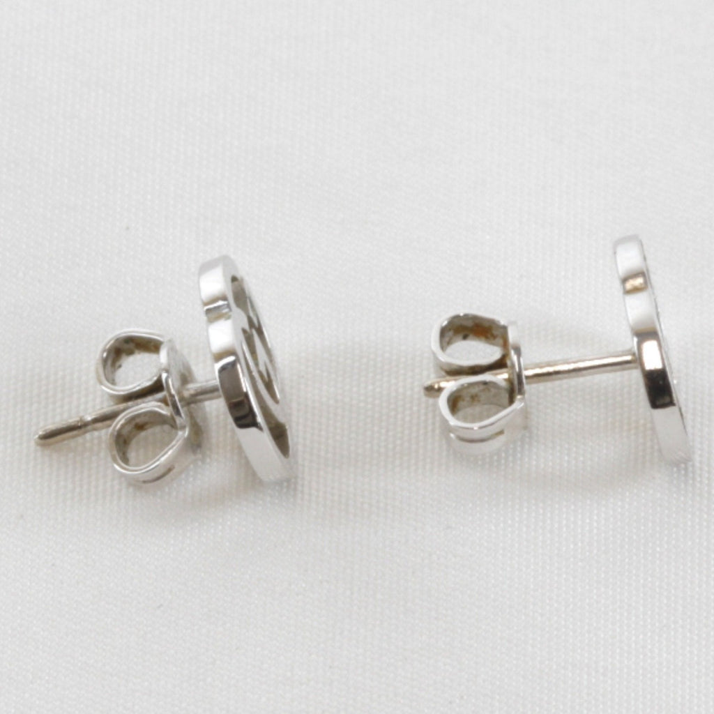 Earrings 18K White Gold