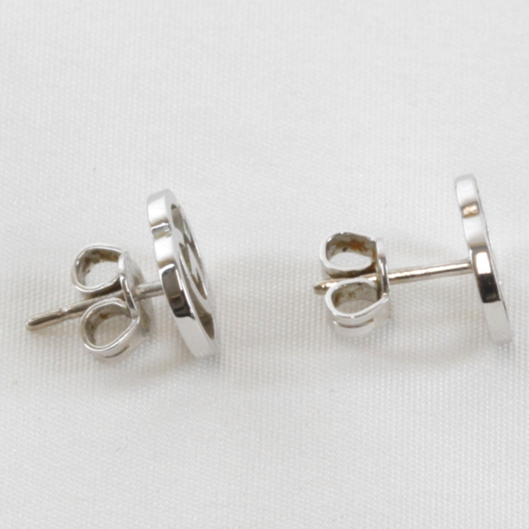 Earrings 18K White Gold
