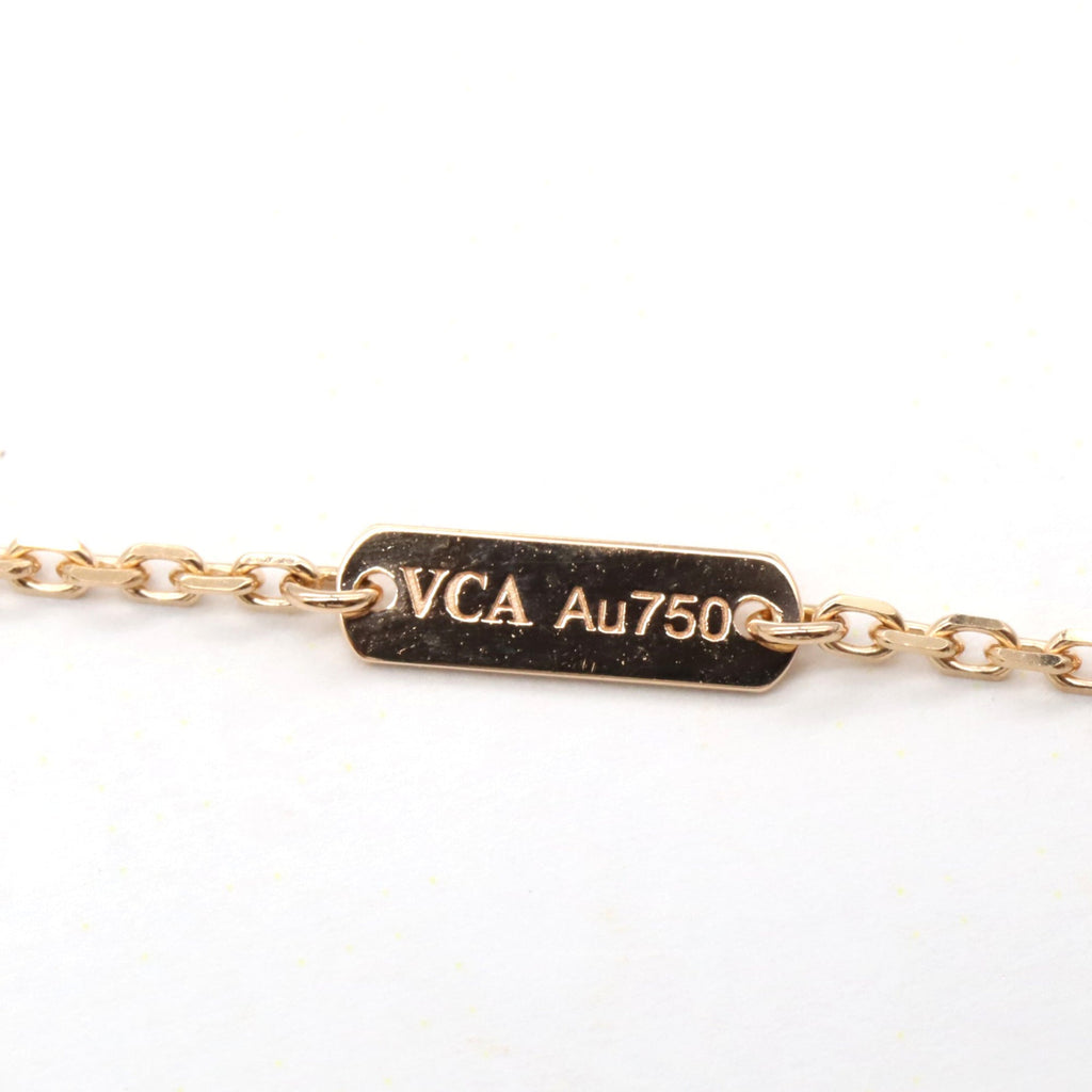 Vintage Alhambra Pendant Necklace 18K Rose Gold