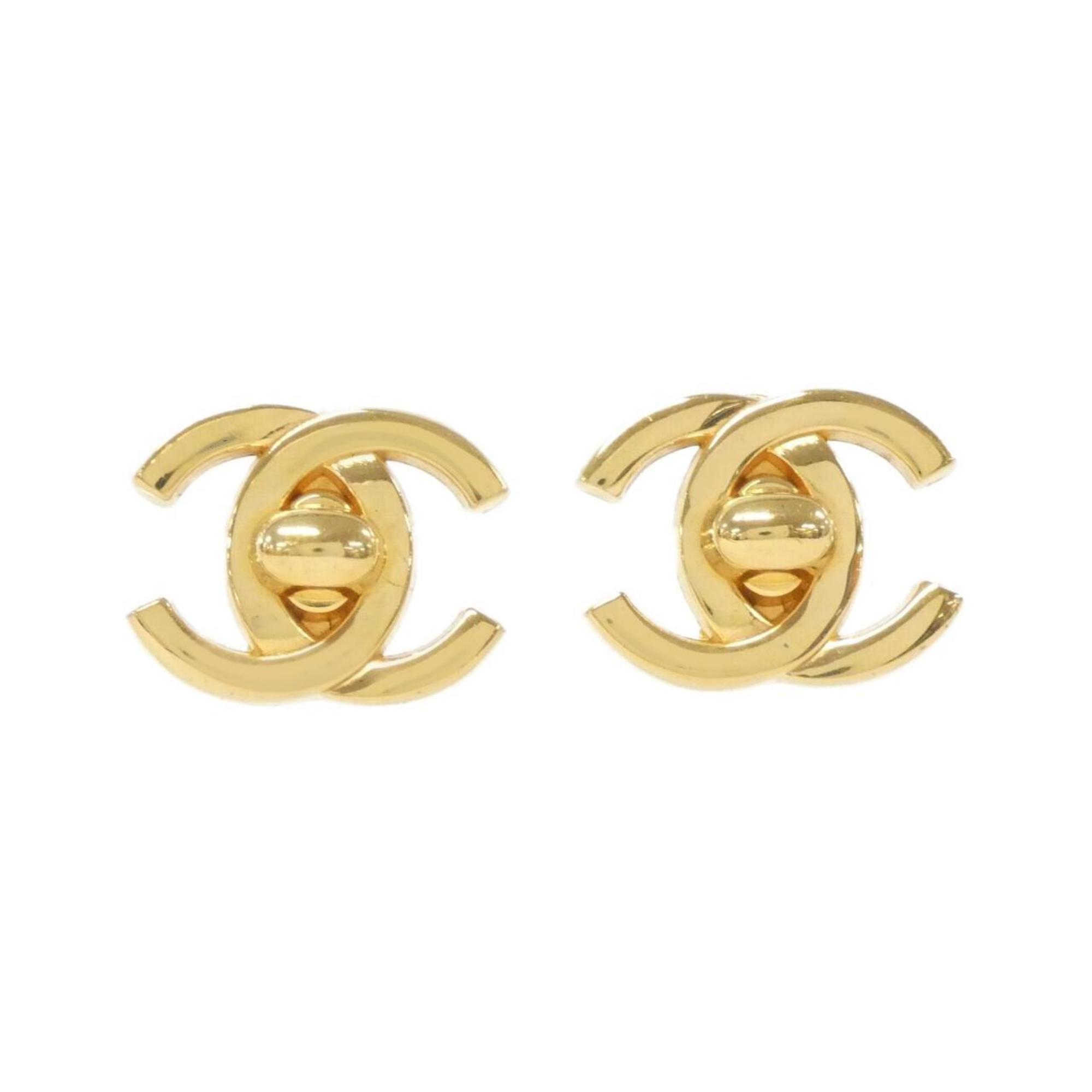 Clip-On Earrings Clip-On Gold-Tone Metal