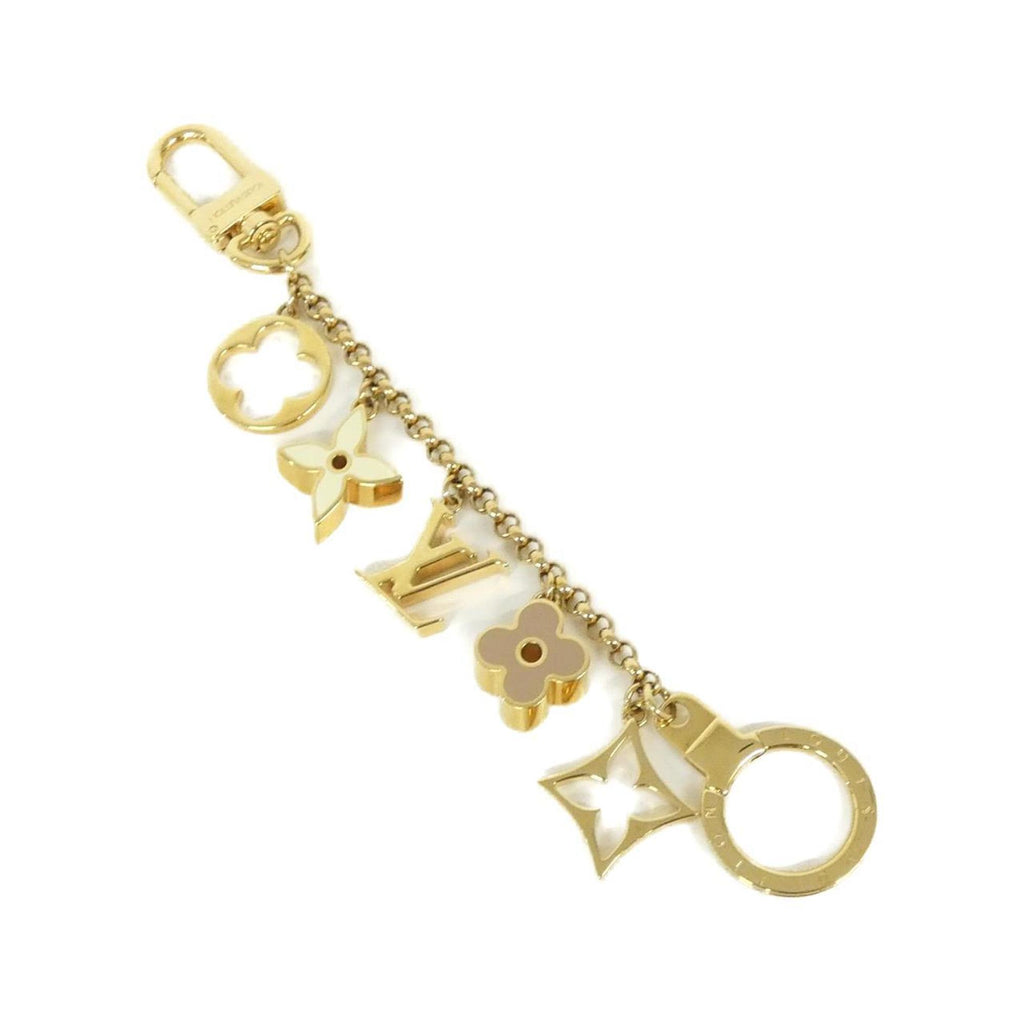 Fleur de Monogram Handbag Charm Gold