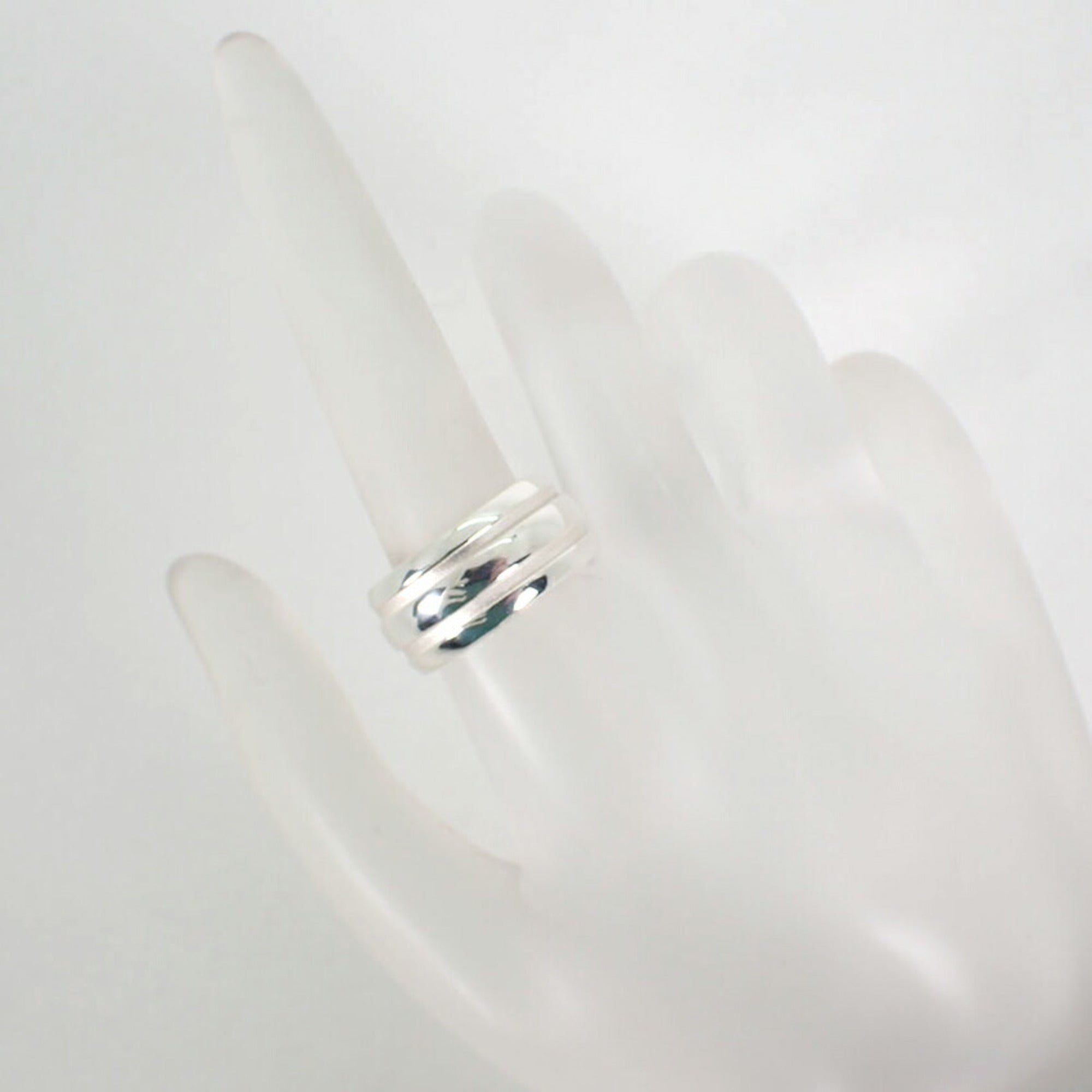 Double Line Ring Sterling Silver