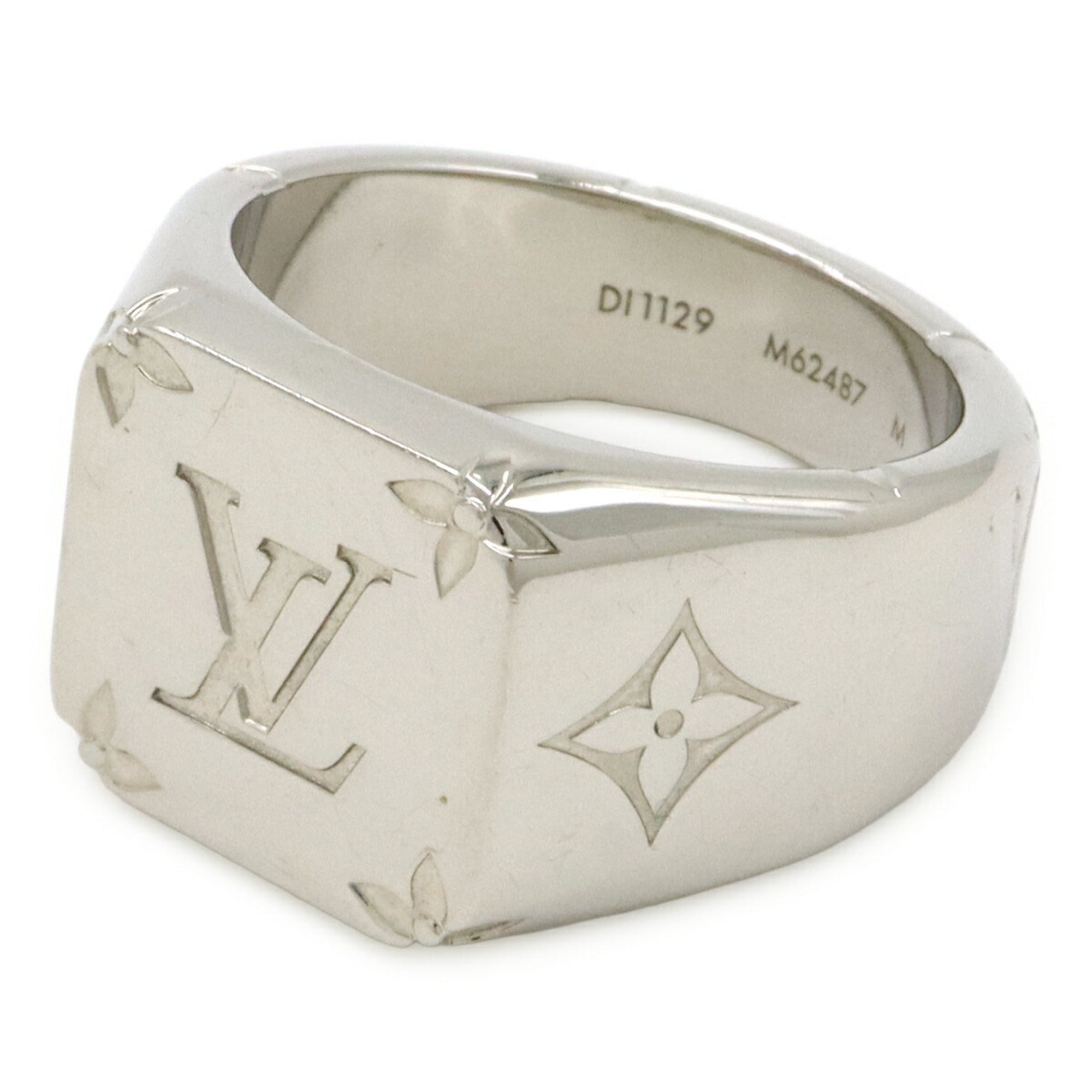 Signet Ring Metal Silver Medium