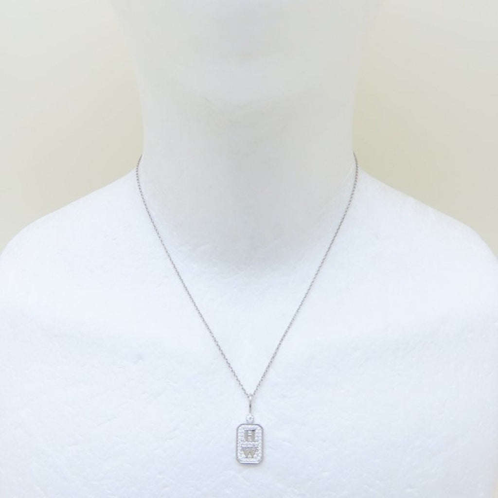 Pendant Necklace Platinum