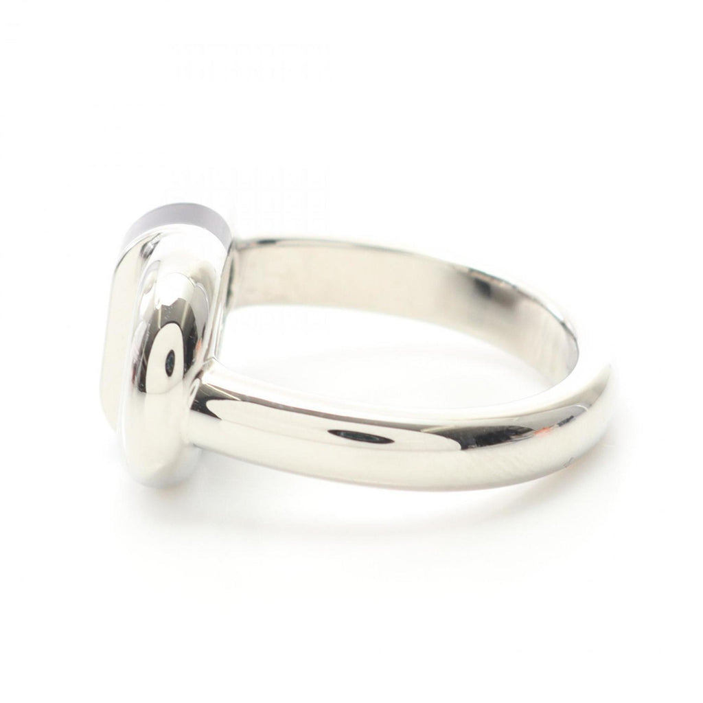 Maillon Chaine D'Ancre Noir Band Ring Stainless Steel