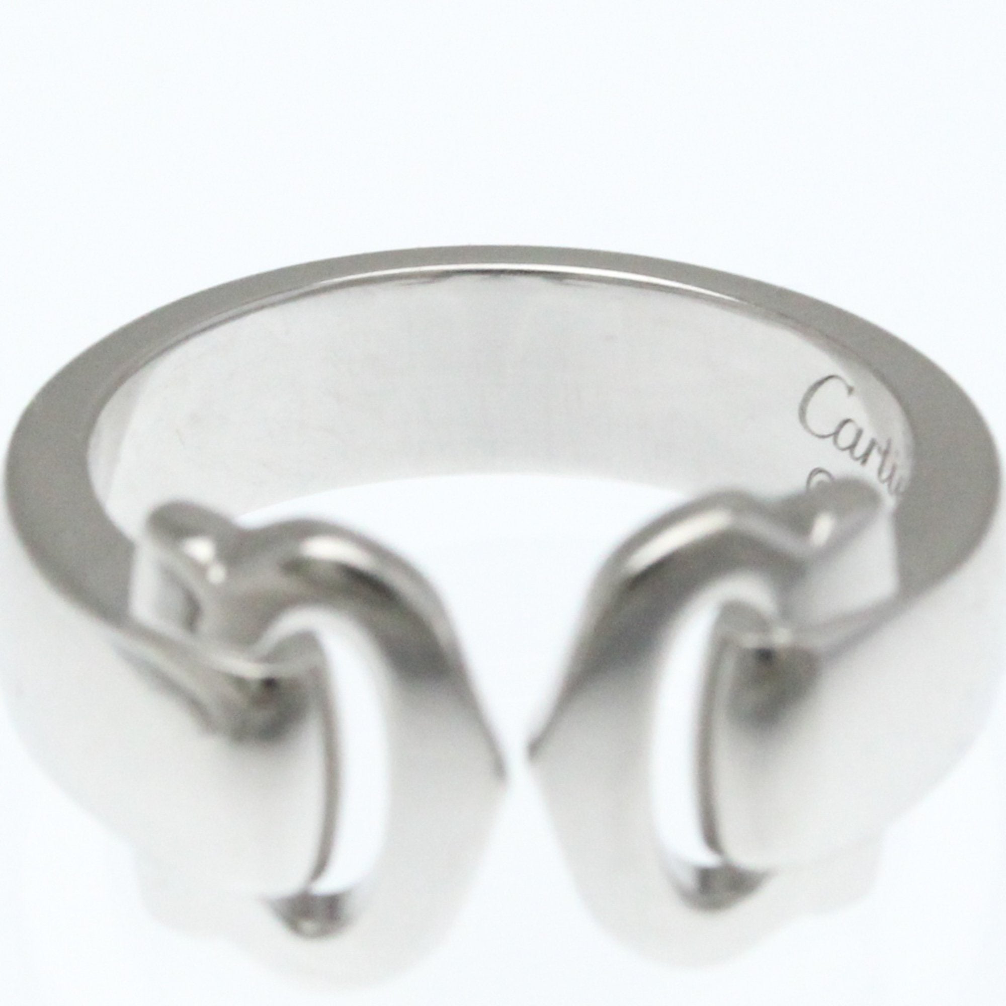 Boucle C2 Ring 18K White Gold