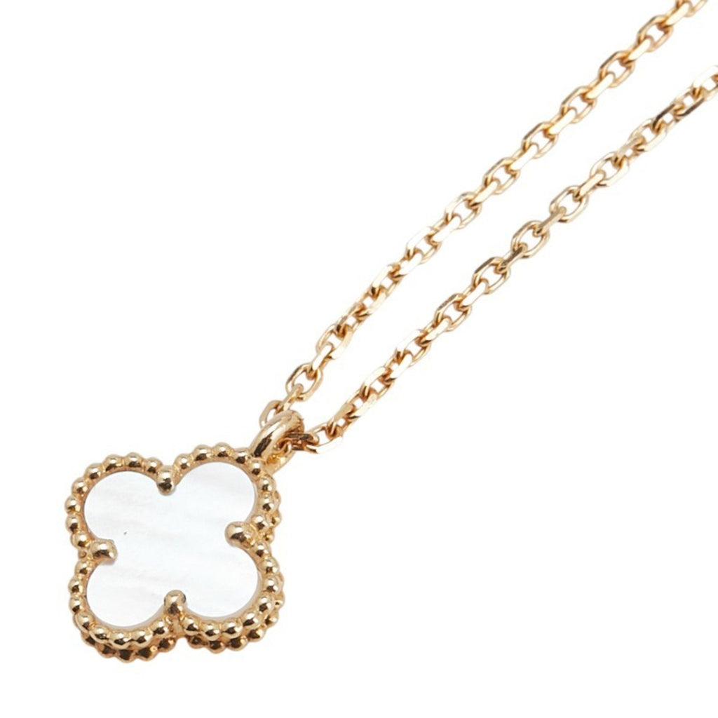 Sweet Alhambra Pendant Necklace 18K Yellow Gold