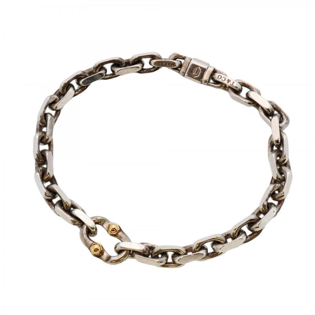 Bracelet 18K Yellow Gold and Sterling Silver