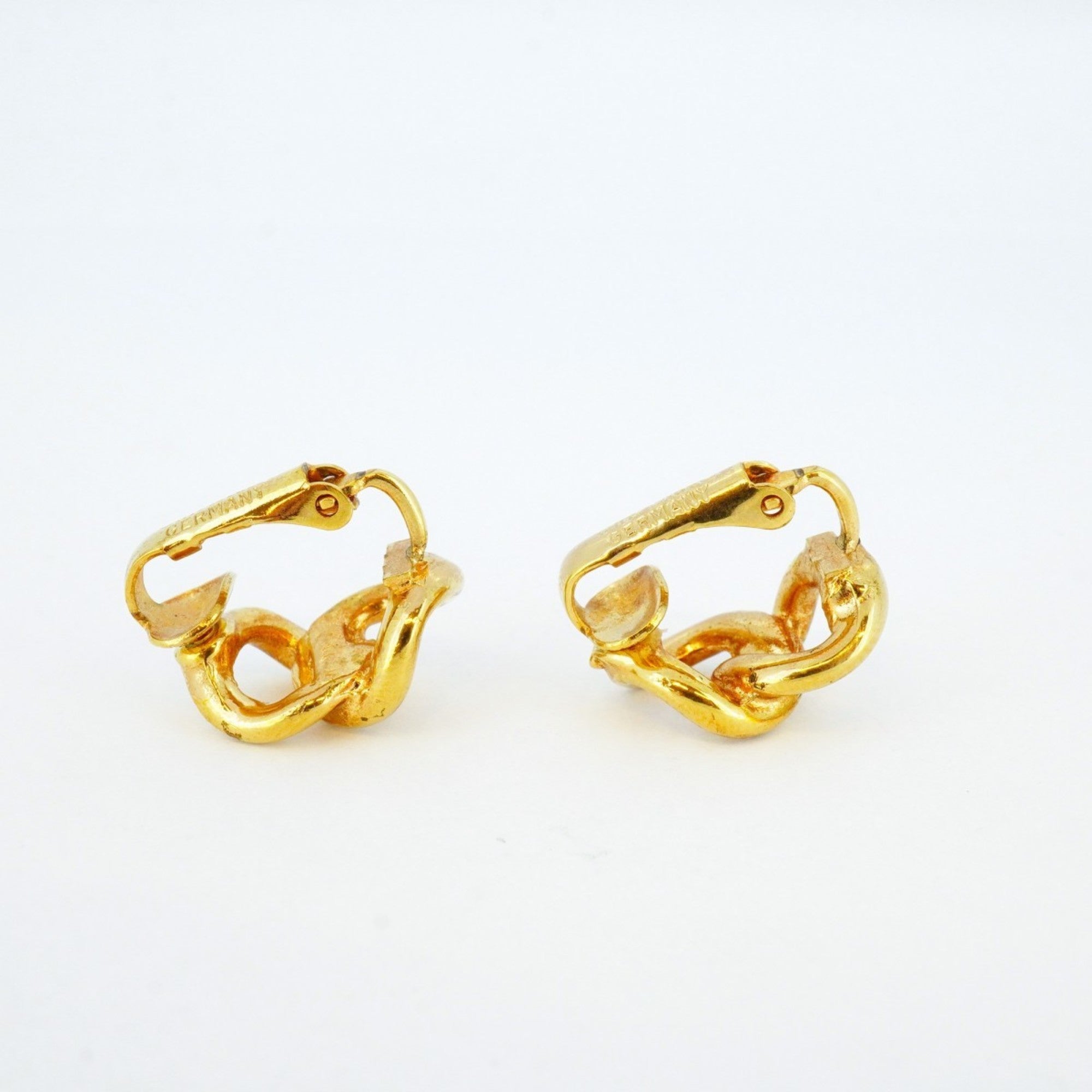 Earrings Gold-Tone Metal
