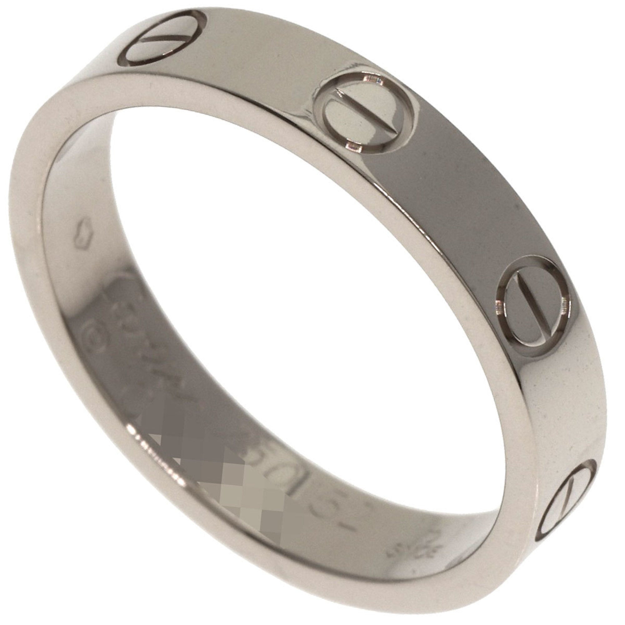Love Ring 18K White Gold Mini