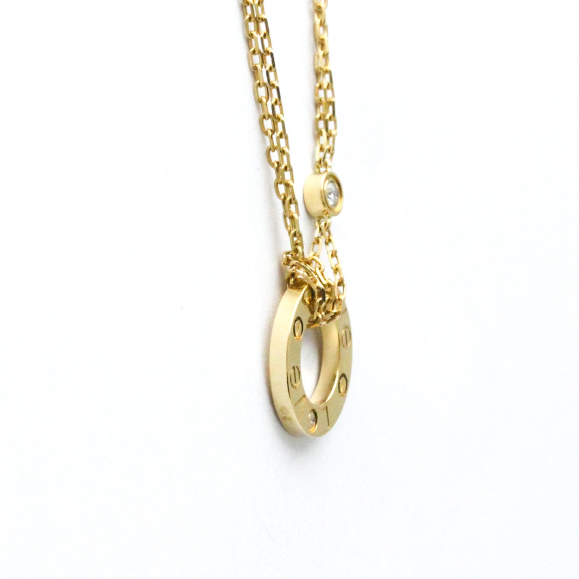 Pendant Necklace 18K Yellow Gold with Diamond