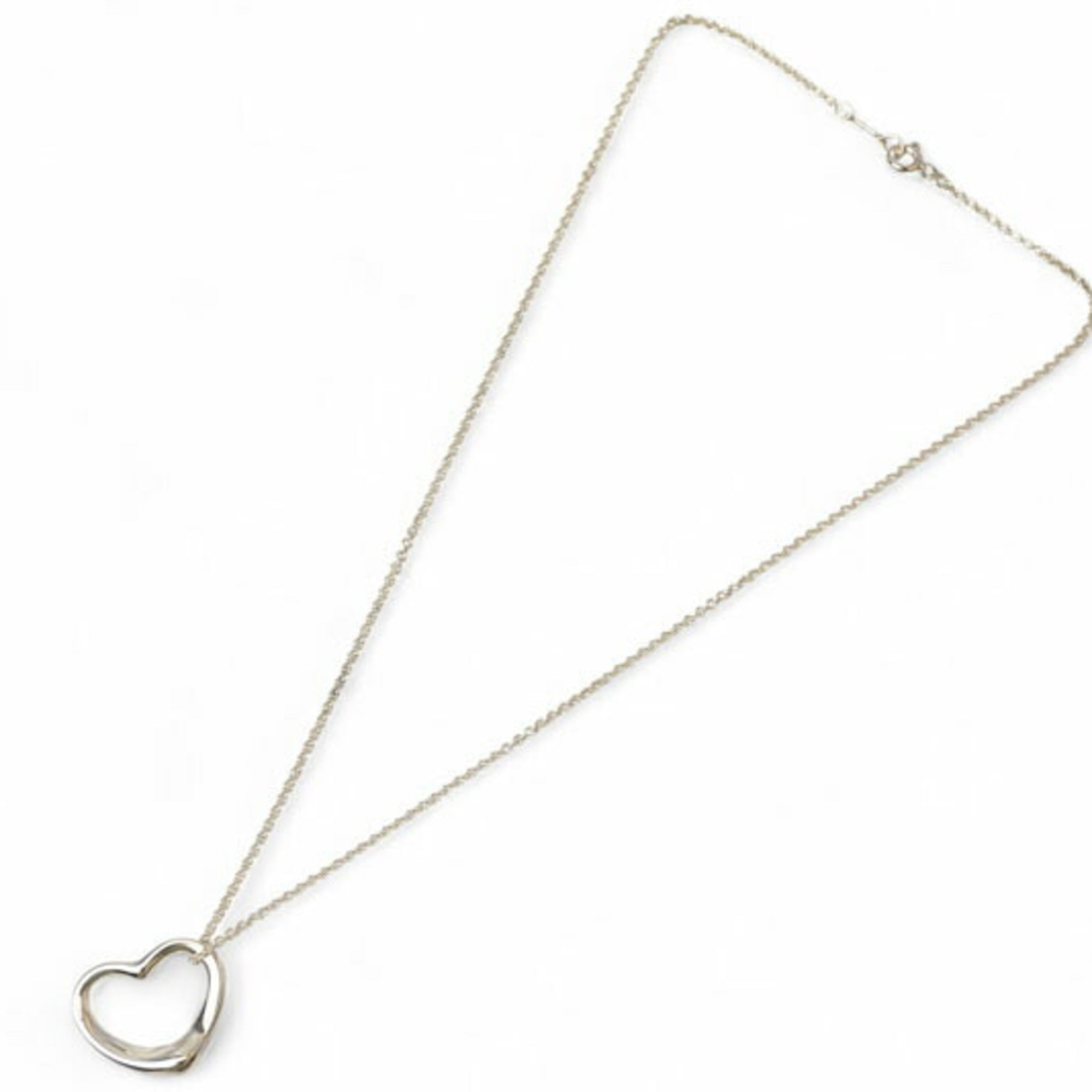 Elsa Peretti Pendant Necklace Sterling Silver 18mm