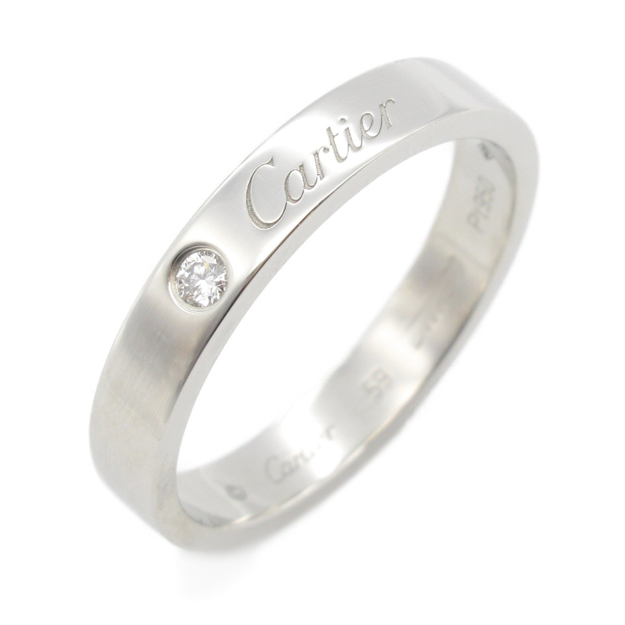Ring Platinum With Diamond