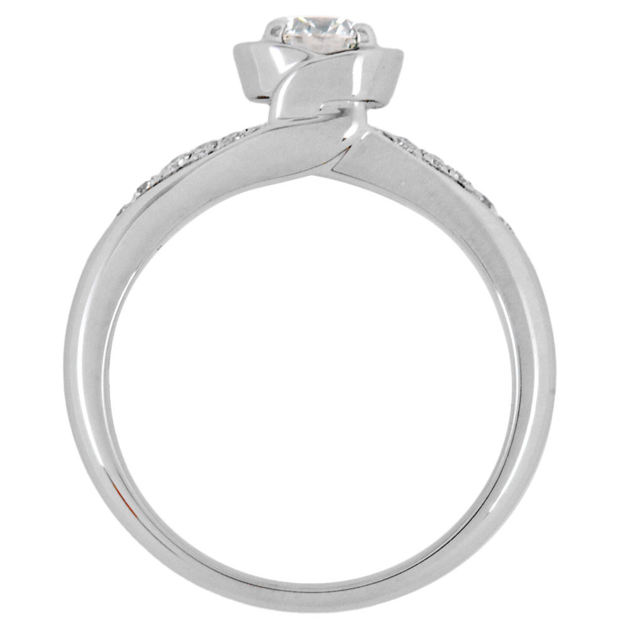 Incontro D'Amore Ring Platinum with Diamond