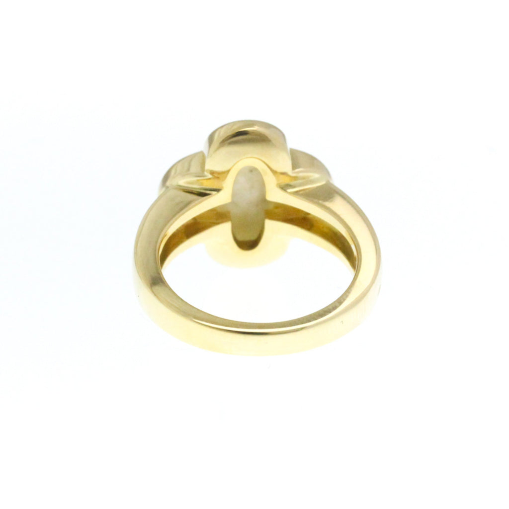Alhambra Ring 18K Yellow Gold and Mother of Pearl