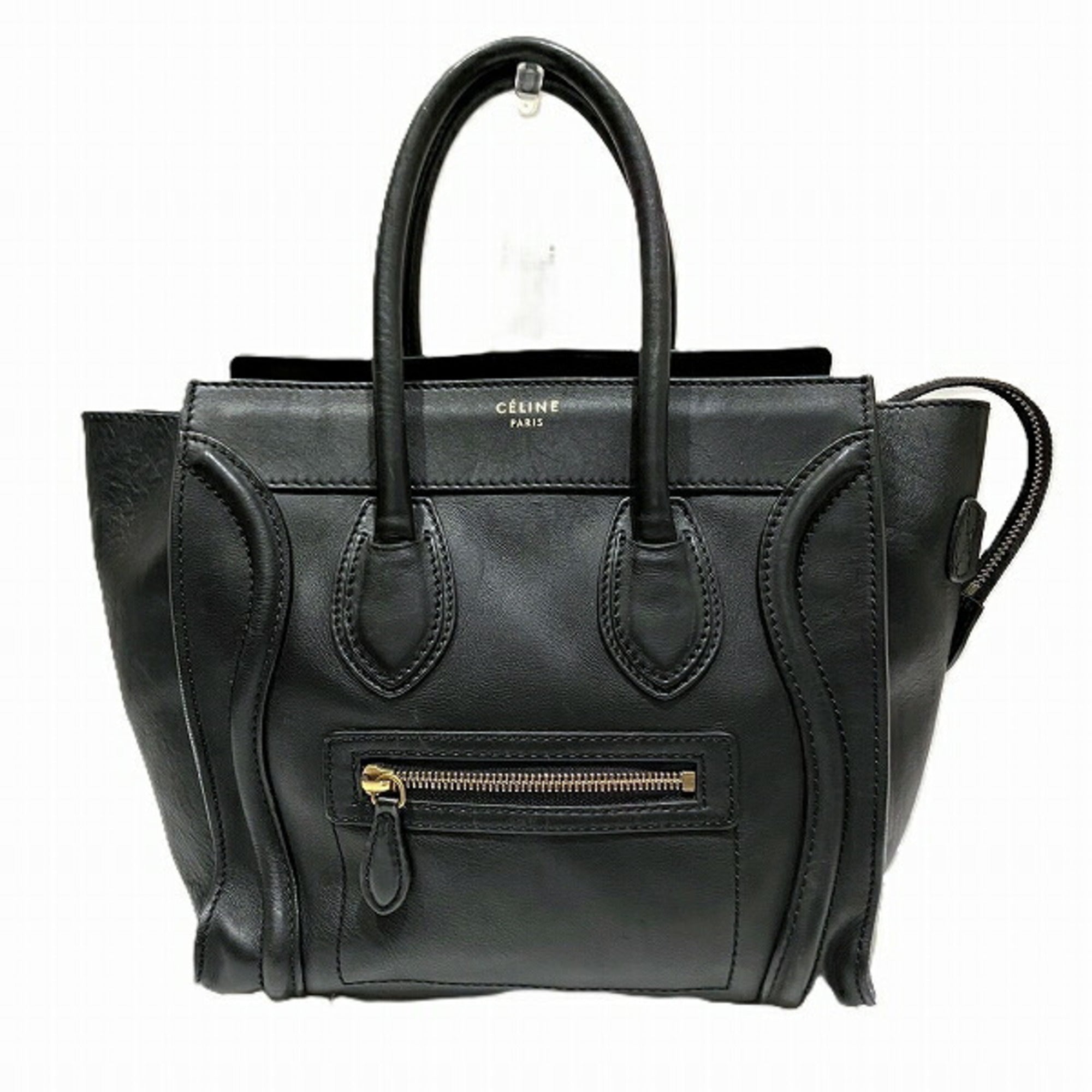 Luggage Bag Smooth Leather Micro
