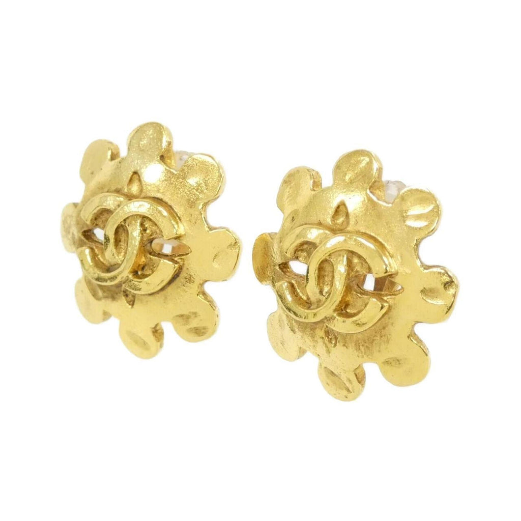 Earrings Gold-Tone Metal