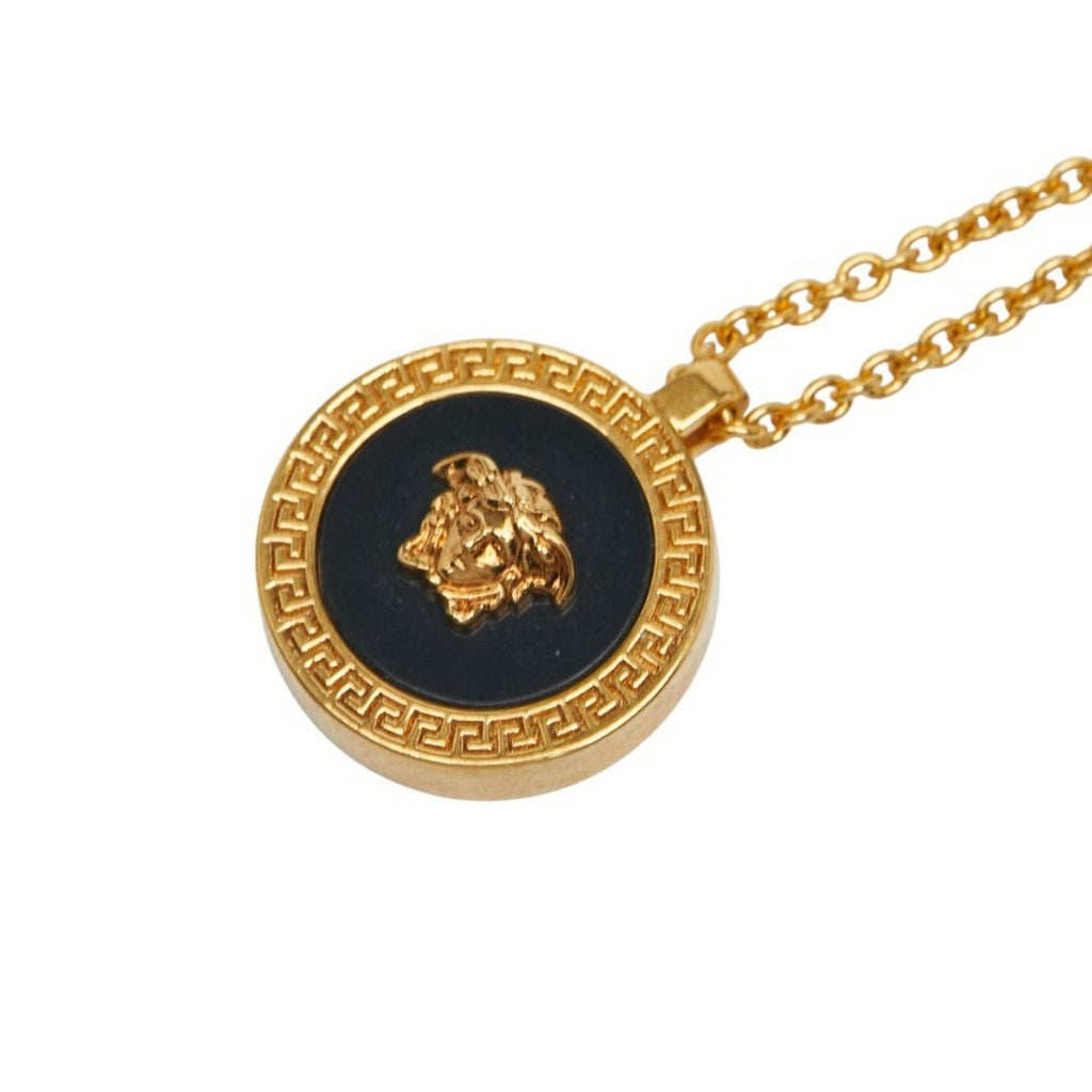 Medusa Pendant Necklace Gold