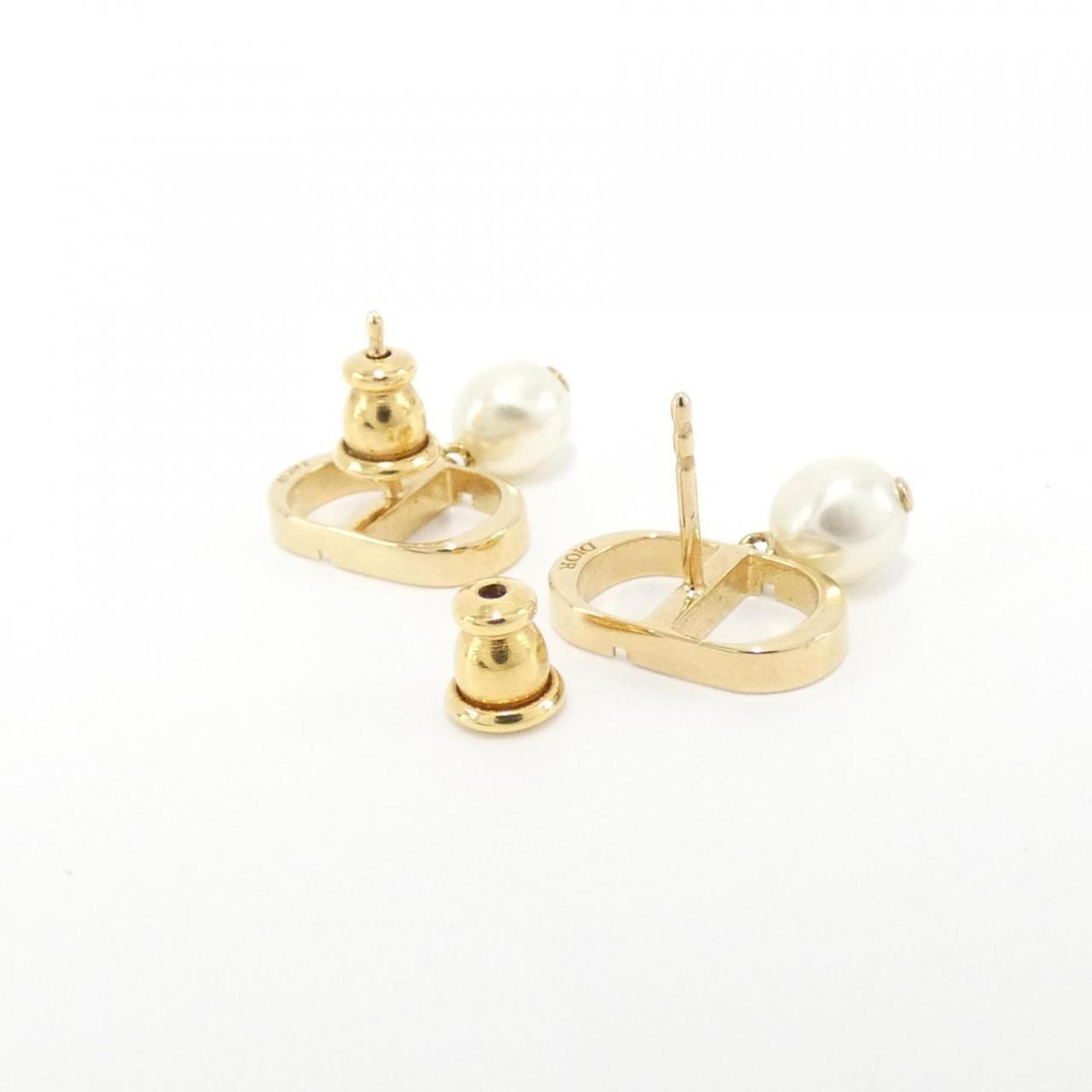 Earrings Gold-Tone Metal