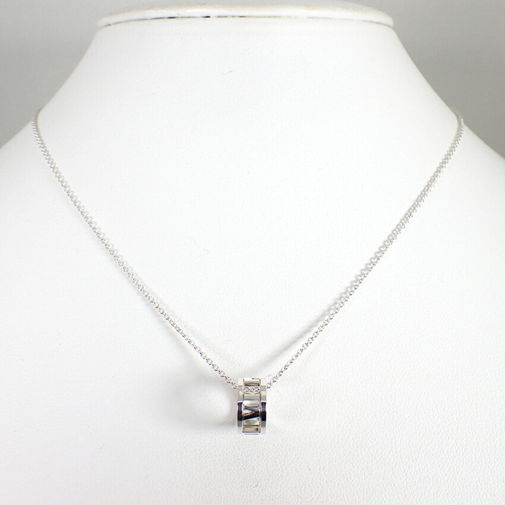 Atlas Pendant Necklace Sterling Silver