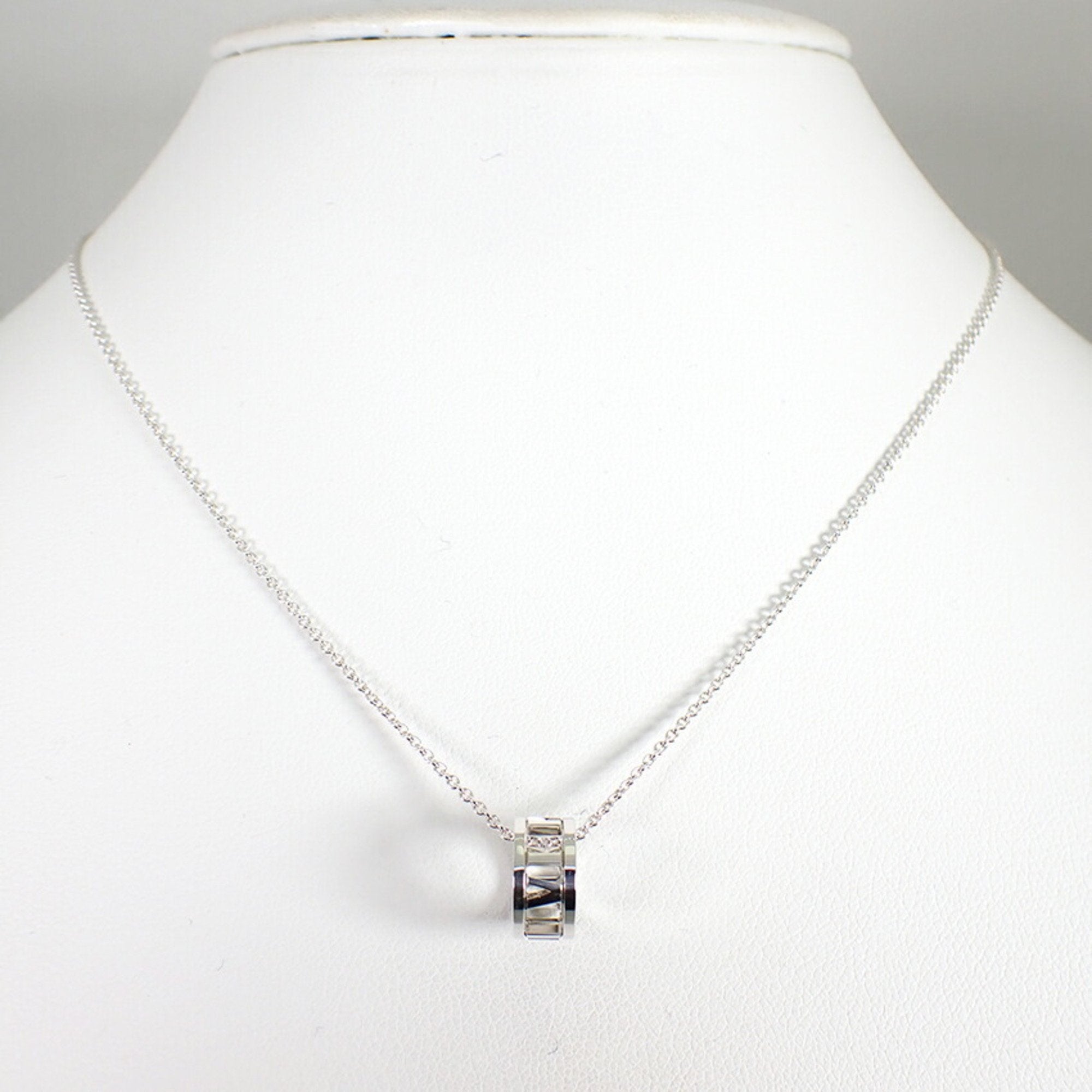 Atlas Pendant Necklace Sterling Silver