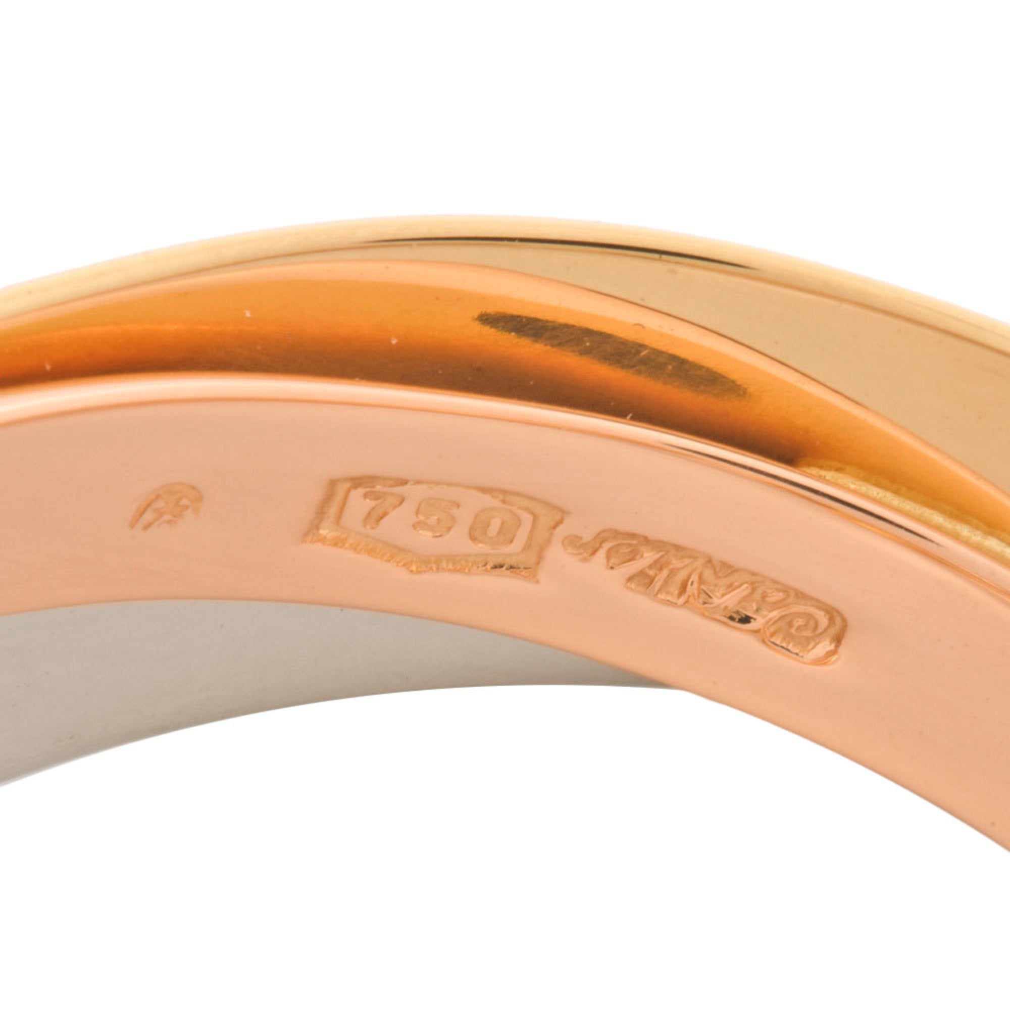 Trinity Earrings 18K Tricolor Gold