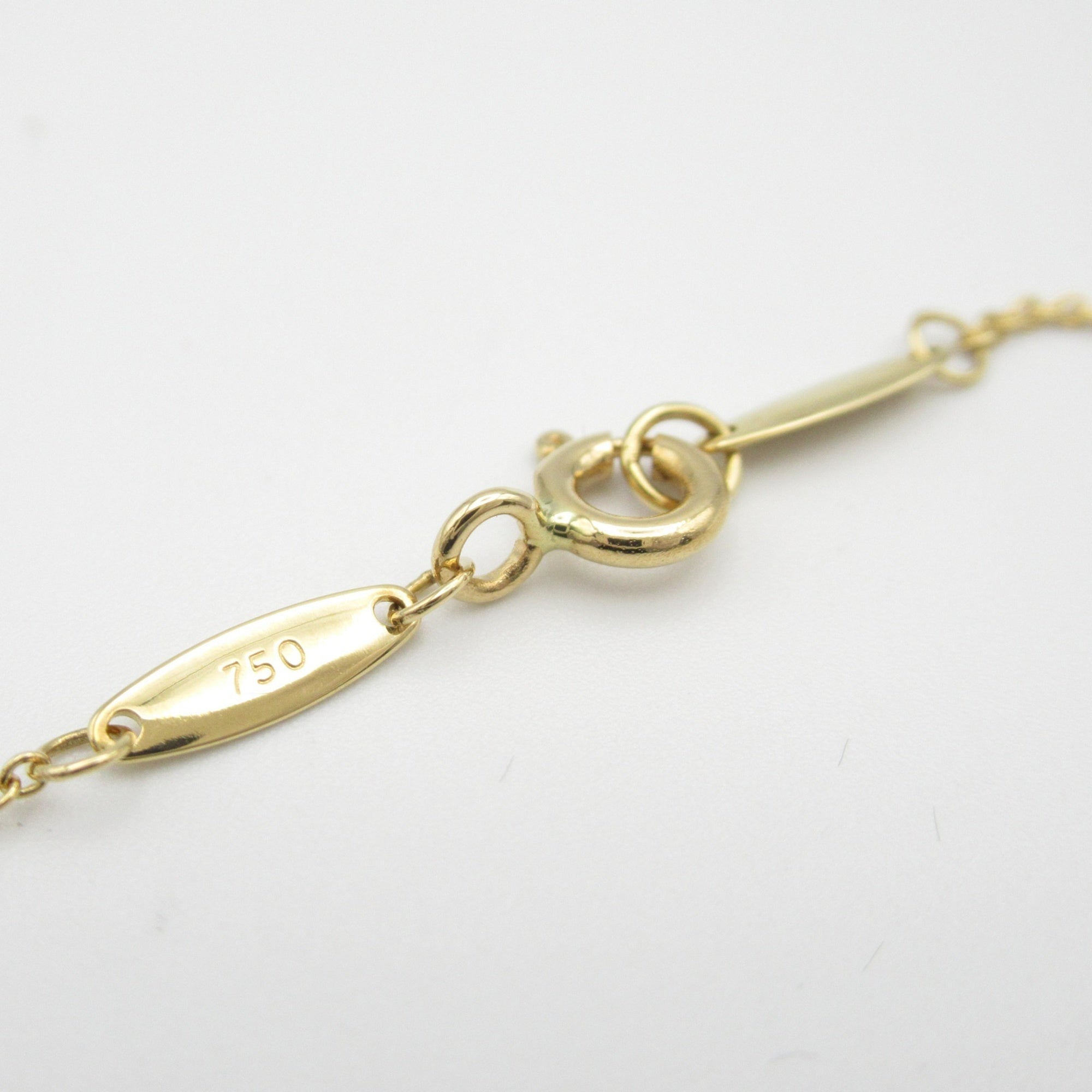 Elsa Peretti Diamonds By The Yard Pendant Necklace 18K Yellow Gold and Diamond