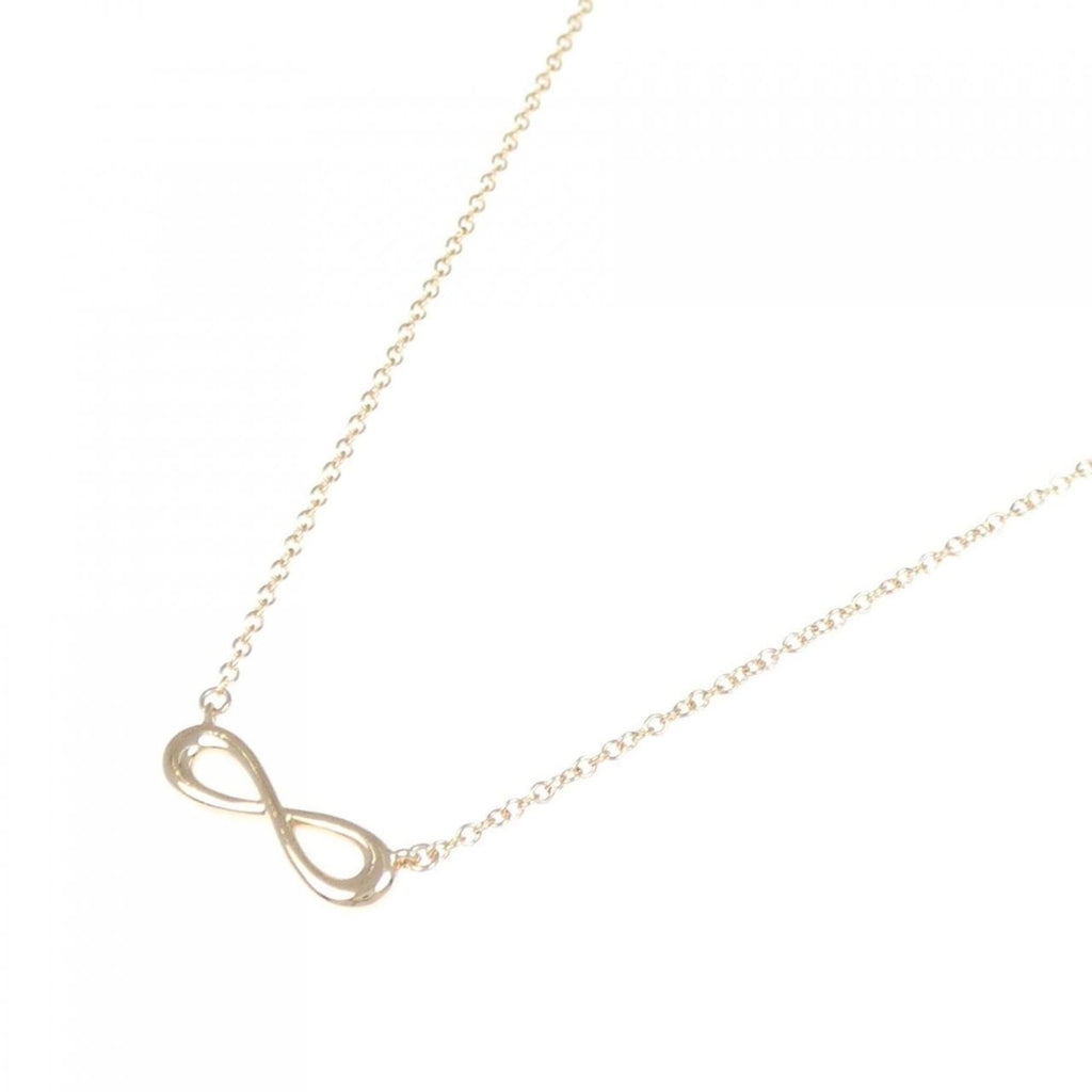 Infinity Pendant Necklace 18K Rose Gold Mini