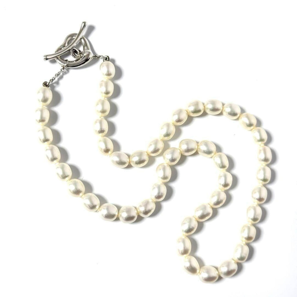 Open Heart Pendant Necklace Sterling Silver