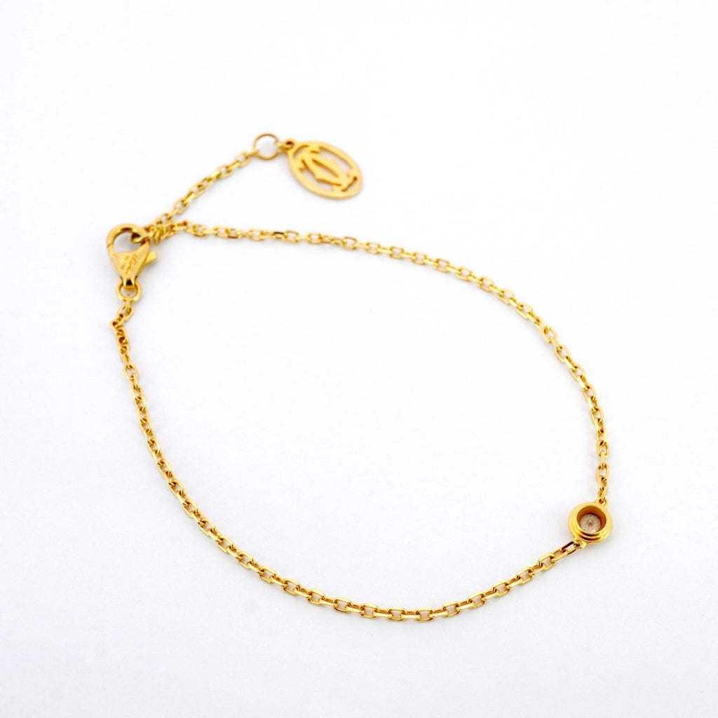 Bracelet 18K Yellow Gold Small with Diamond