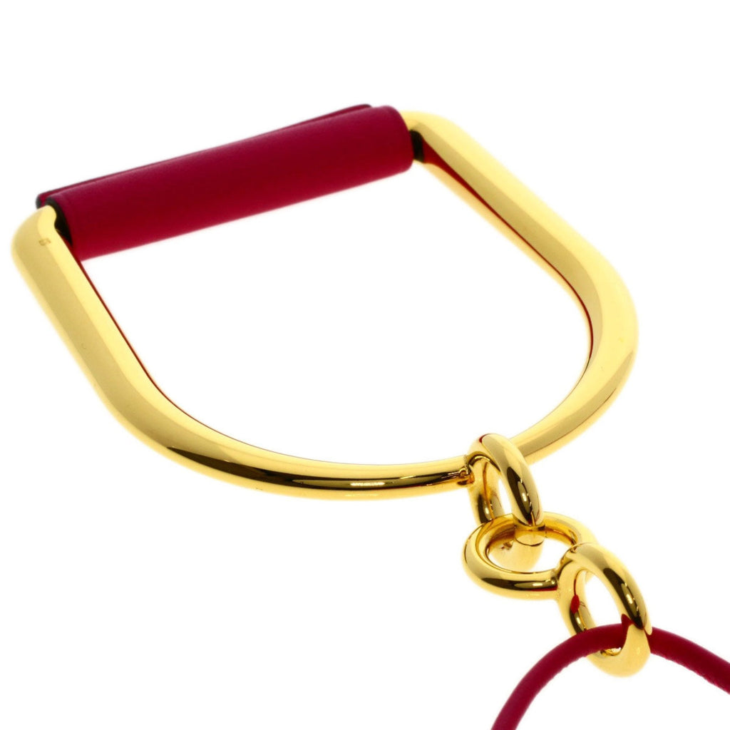 Heritage Equestre Pendant Necklace Pink Large