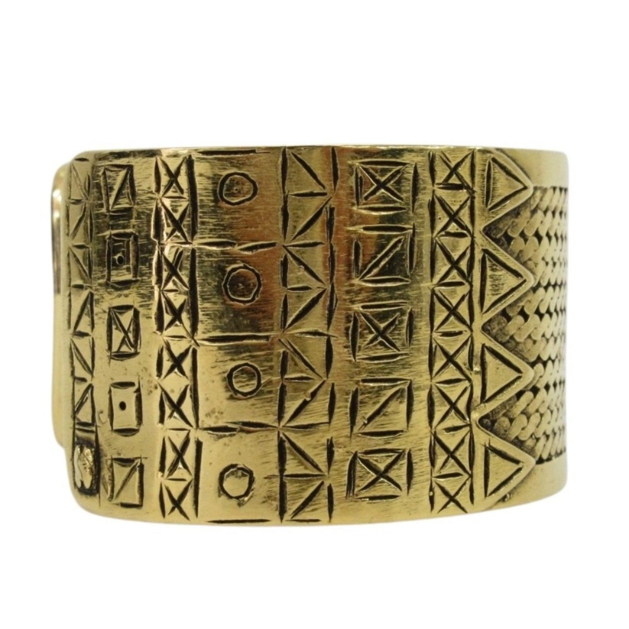 Vintage Native American Motif Bracelet Metal