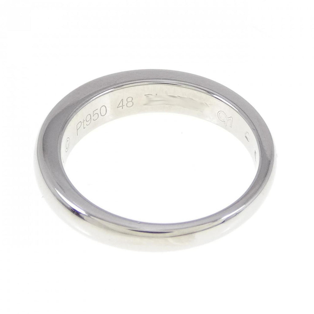 Band Ring Platinum with Diamond