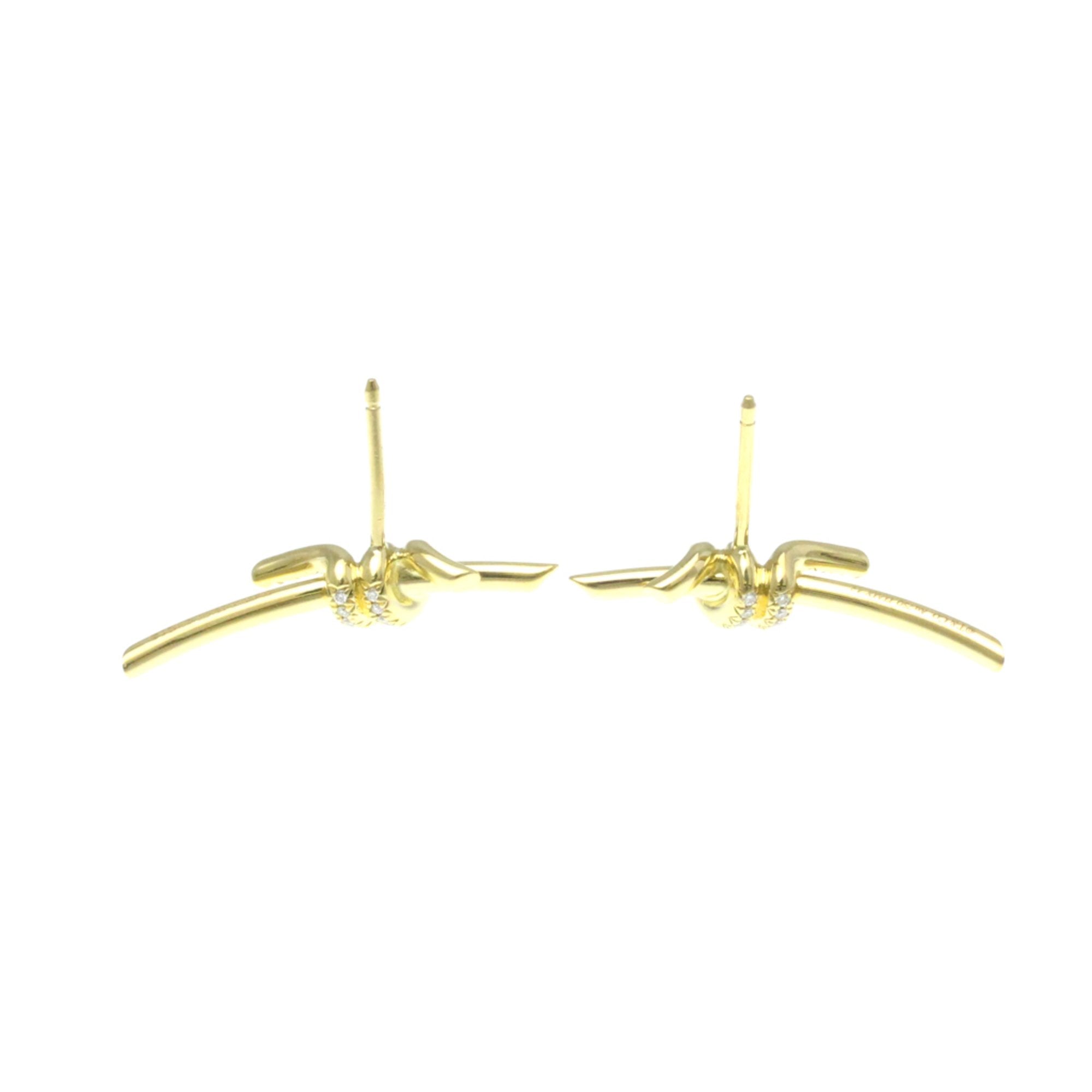Earrings Stud 18K Yellow Gold
