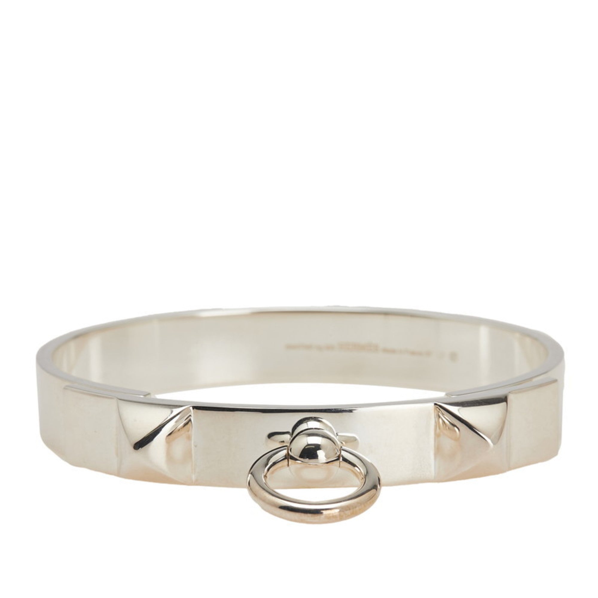 Collier de Chien Bangle Sterling Silver Mini Bracelet
