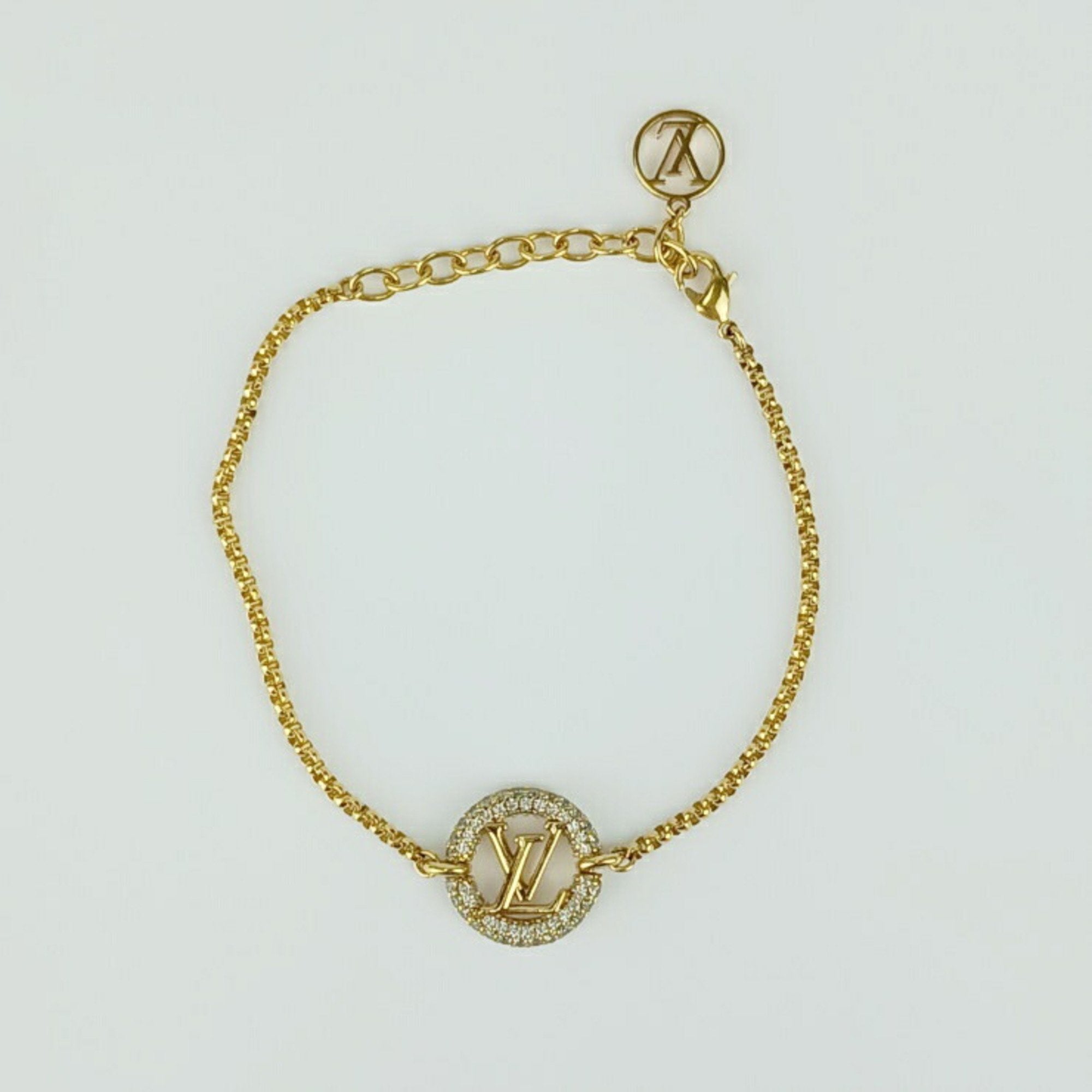 Louise By Night Bracelet Gold and Rhinestone