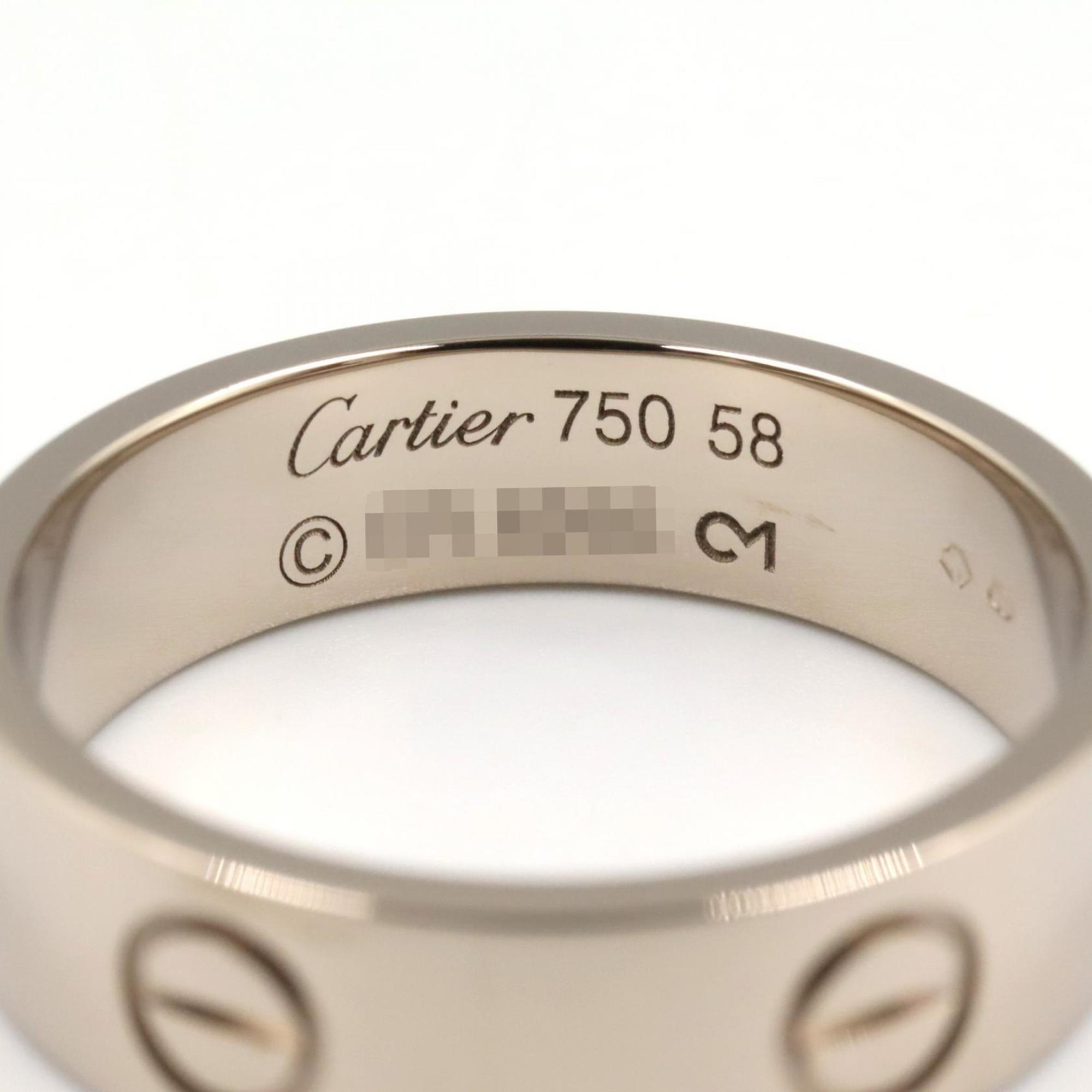 Love Ring 18K White Gold
