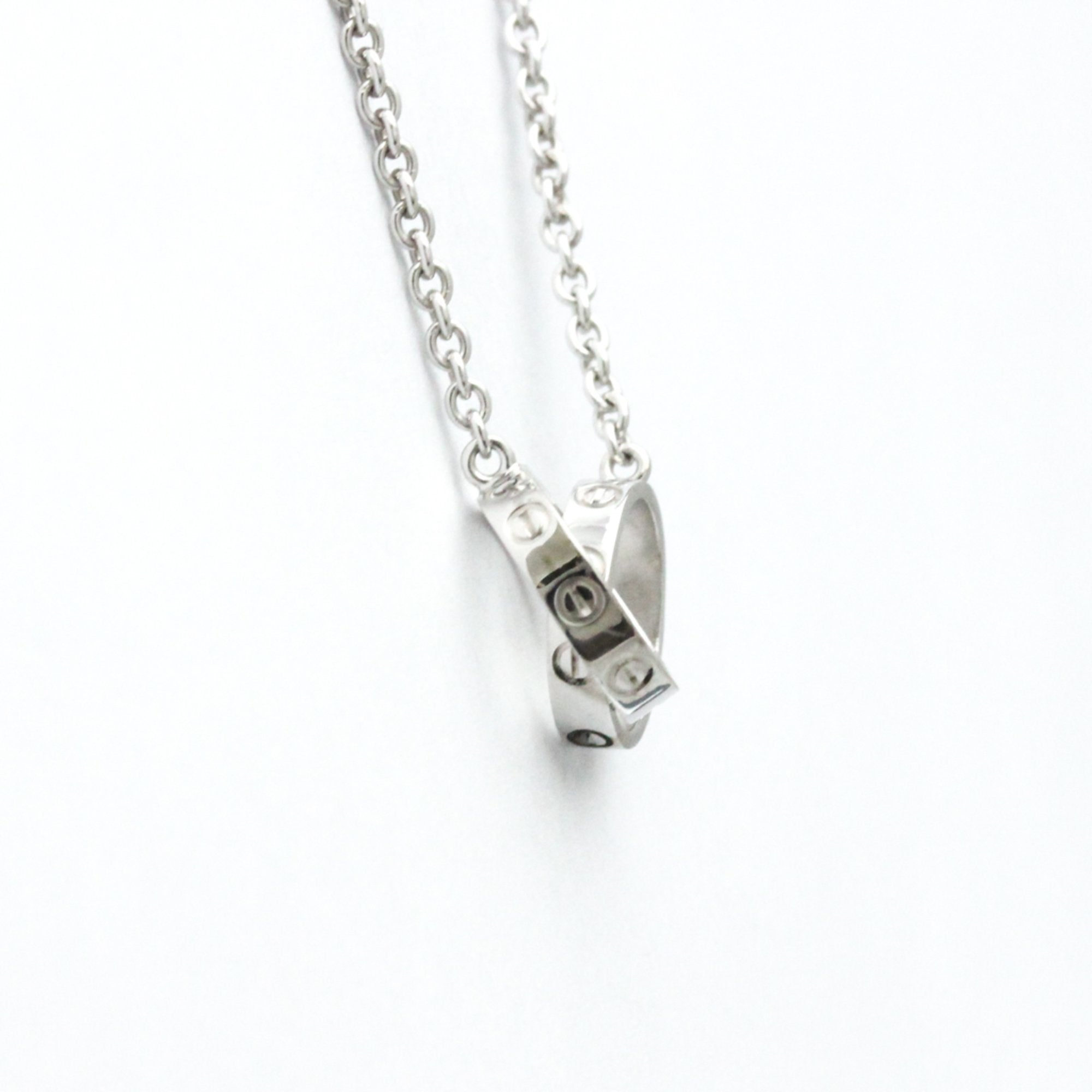Pendant Necklace 18K White Gold