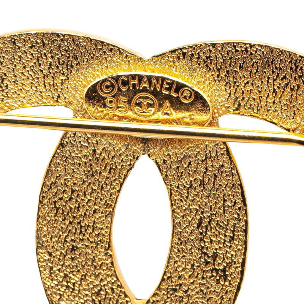 CC Logo Brooch Metal