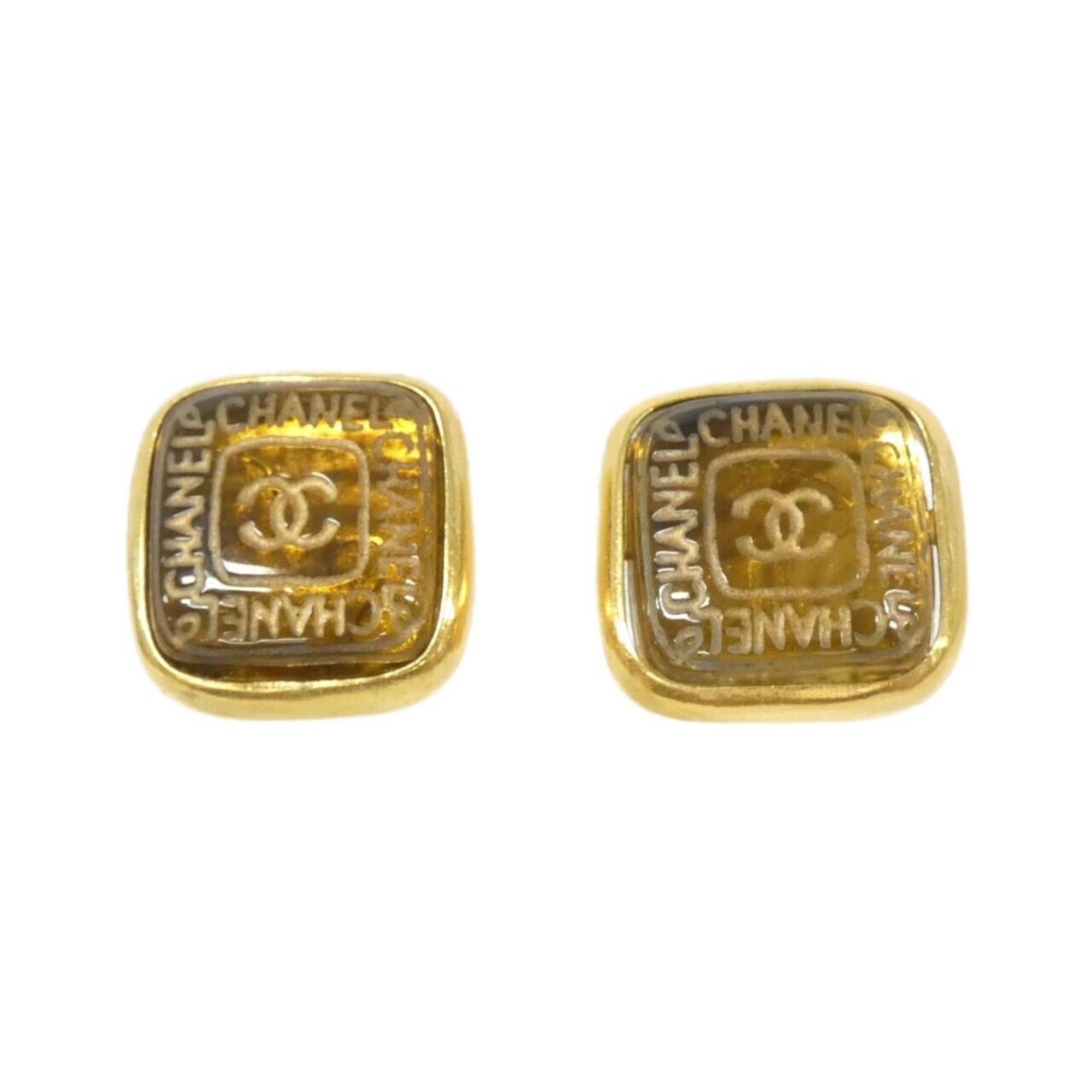 Clip-On Earrings Clip-On Gold-Tone Metal